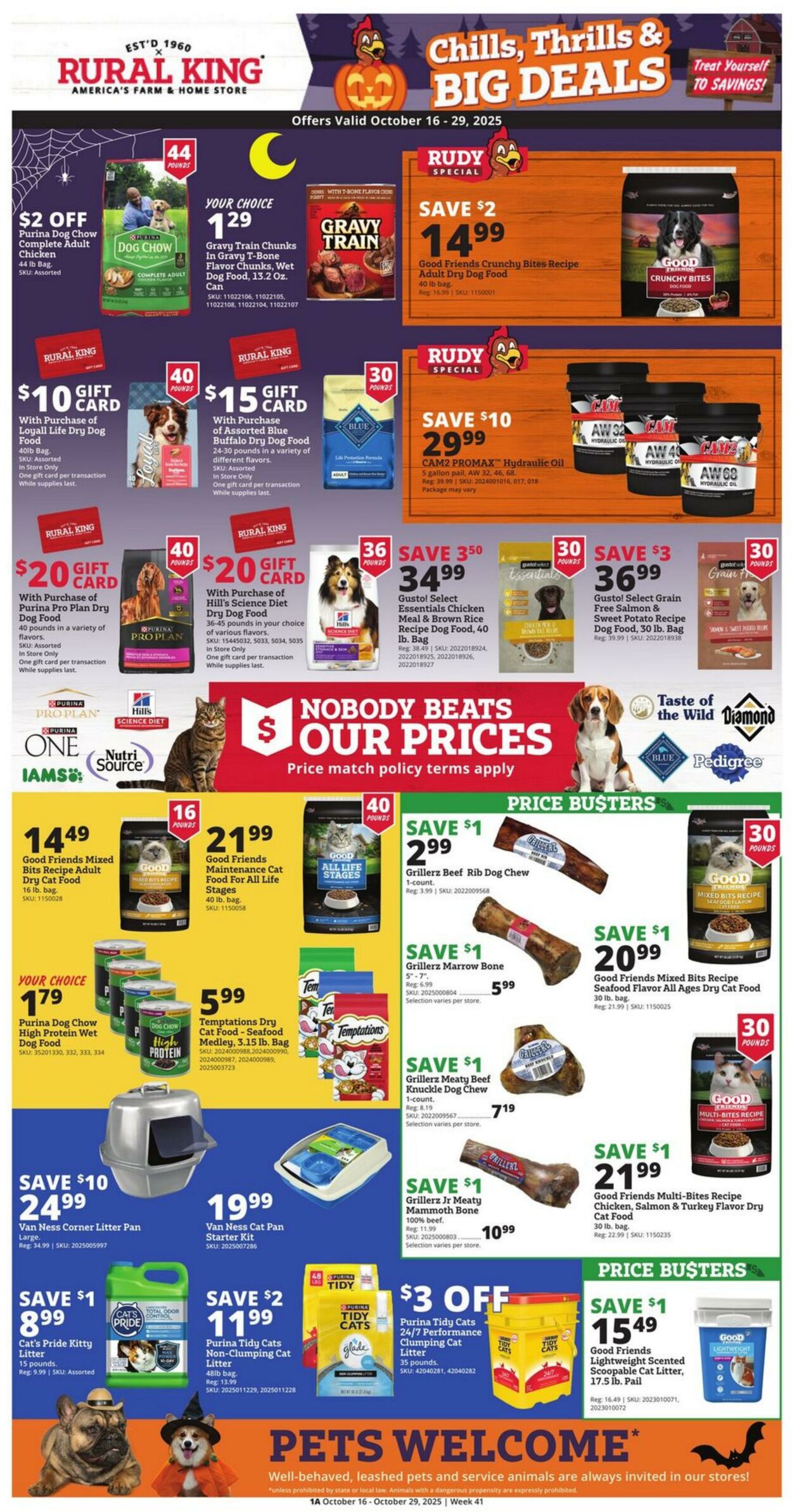 Weekly ad Rural King 10/16/2025 - 10/29/2025