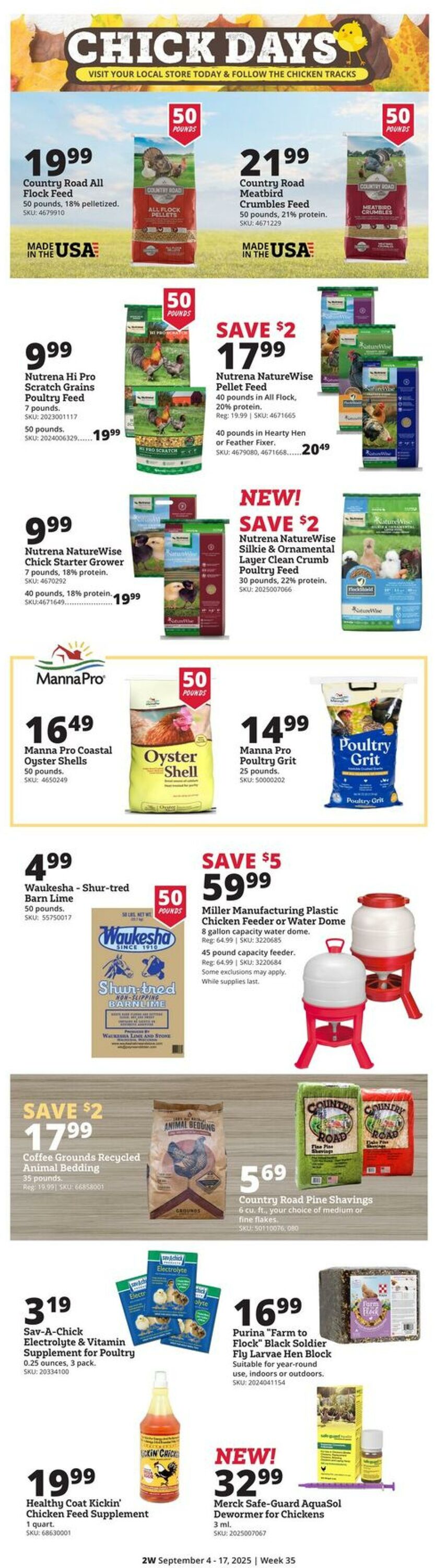 Weekly ad Rural King 09/04/2025 - 09/17/2025