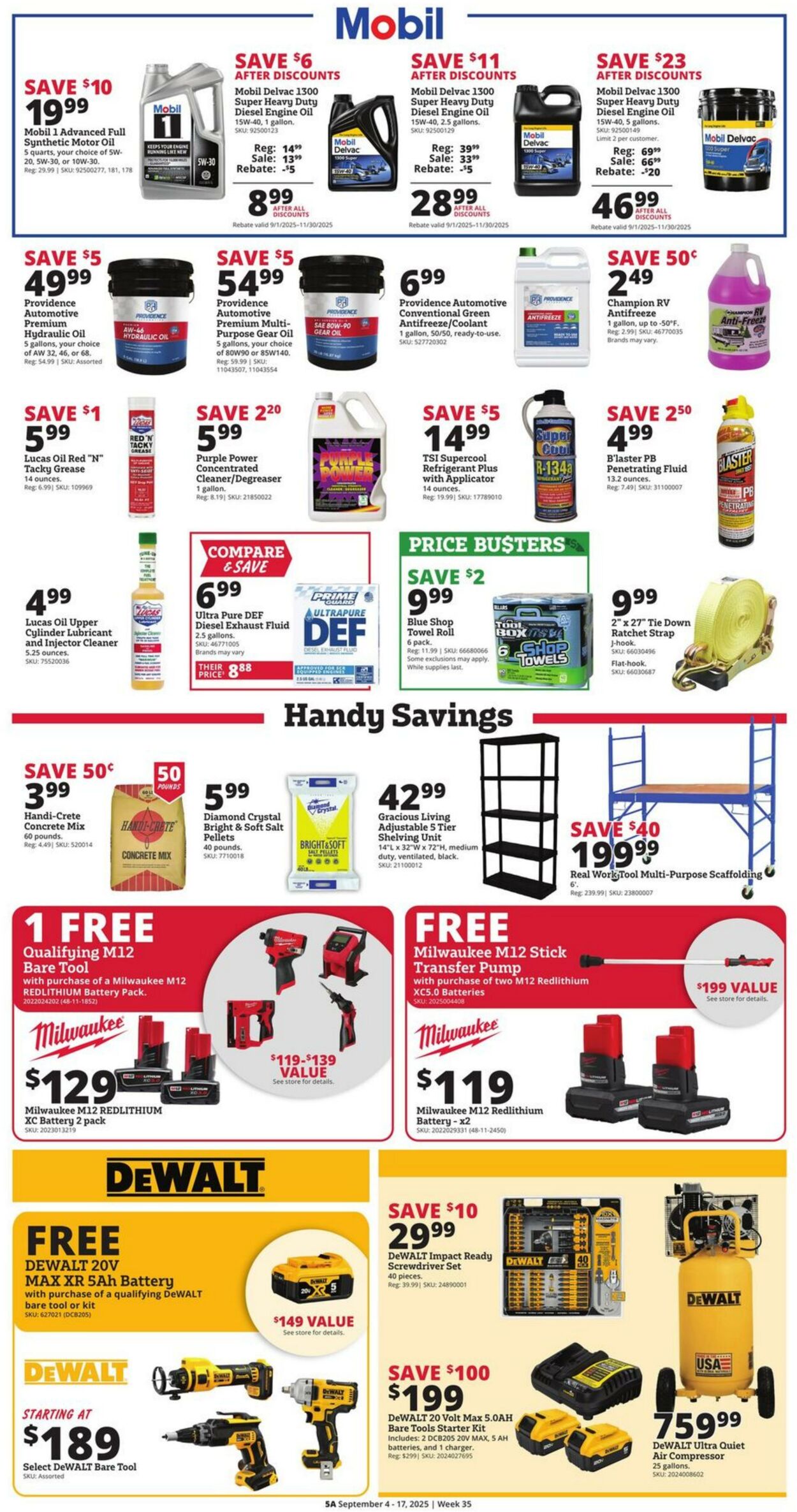 Weekly ad Rural King 09/04/2025 - 09/17/2025
