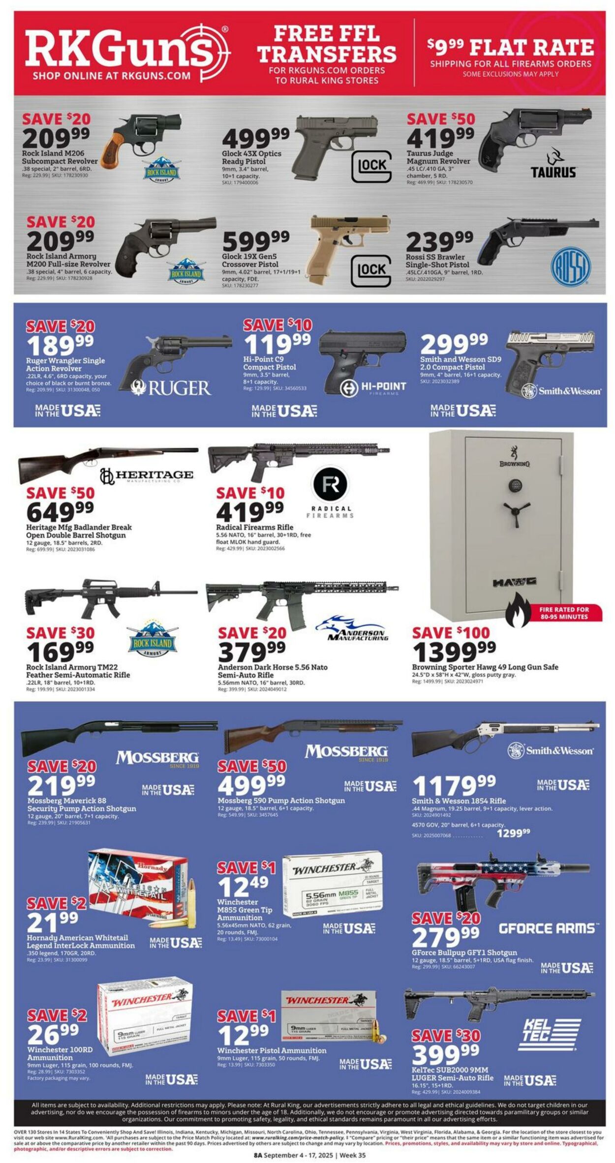 Weekly ad Rural King 09/04/2025 - 09/17/2025