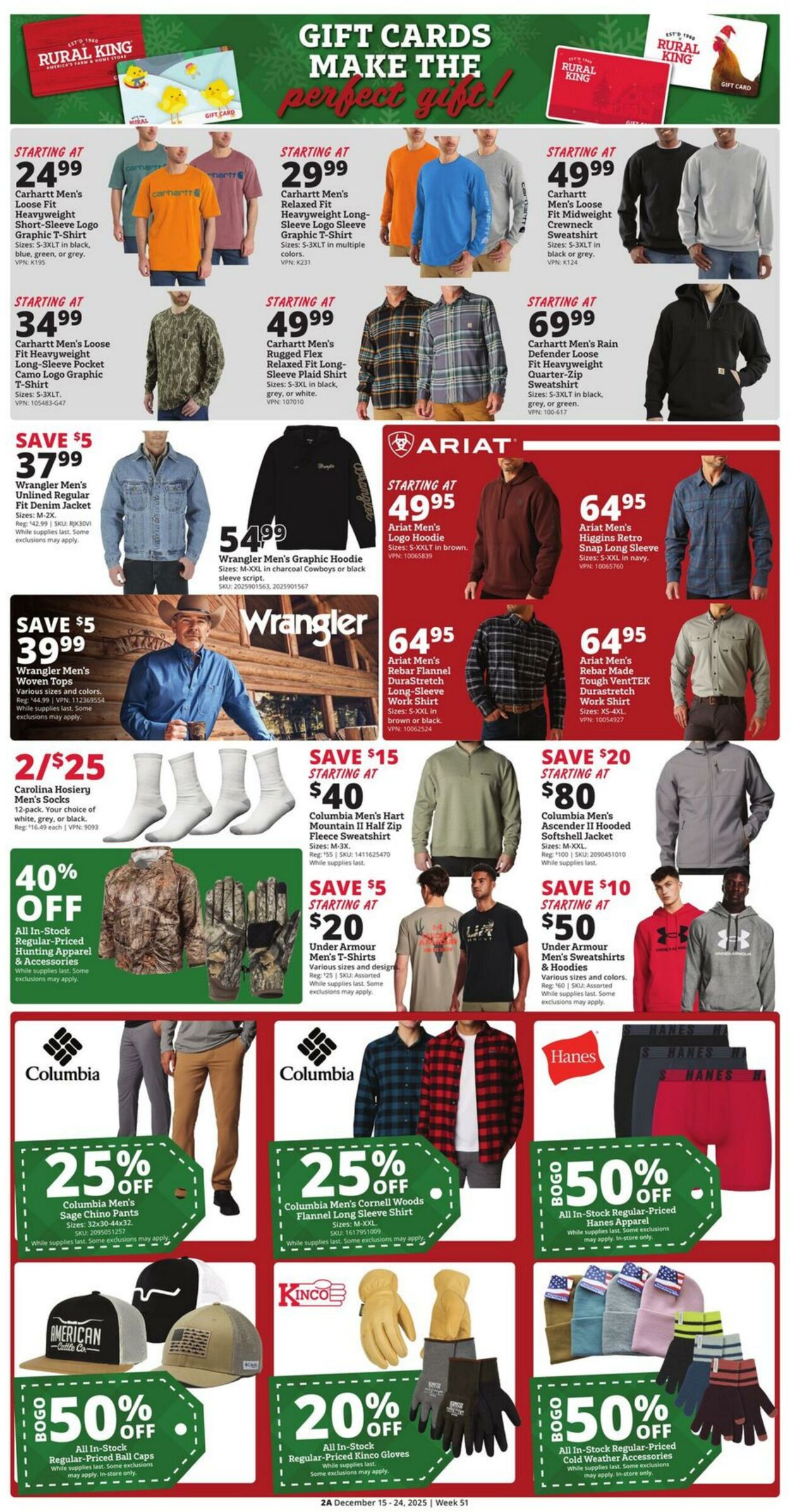 Weekly ad Rural King 12/15/2025 - 12/24/2025