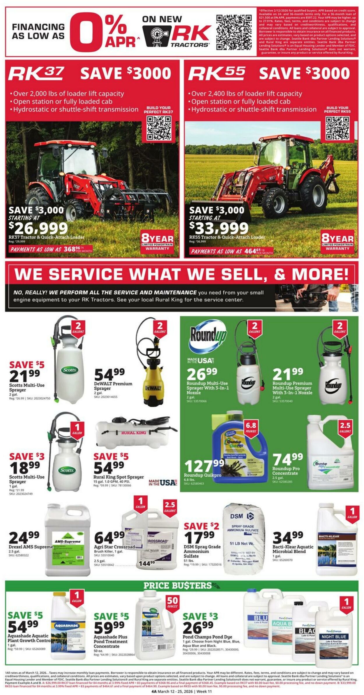 Weekly ad Rural King 03/12/2026 - 03/25/2026