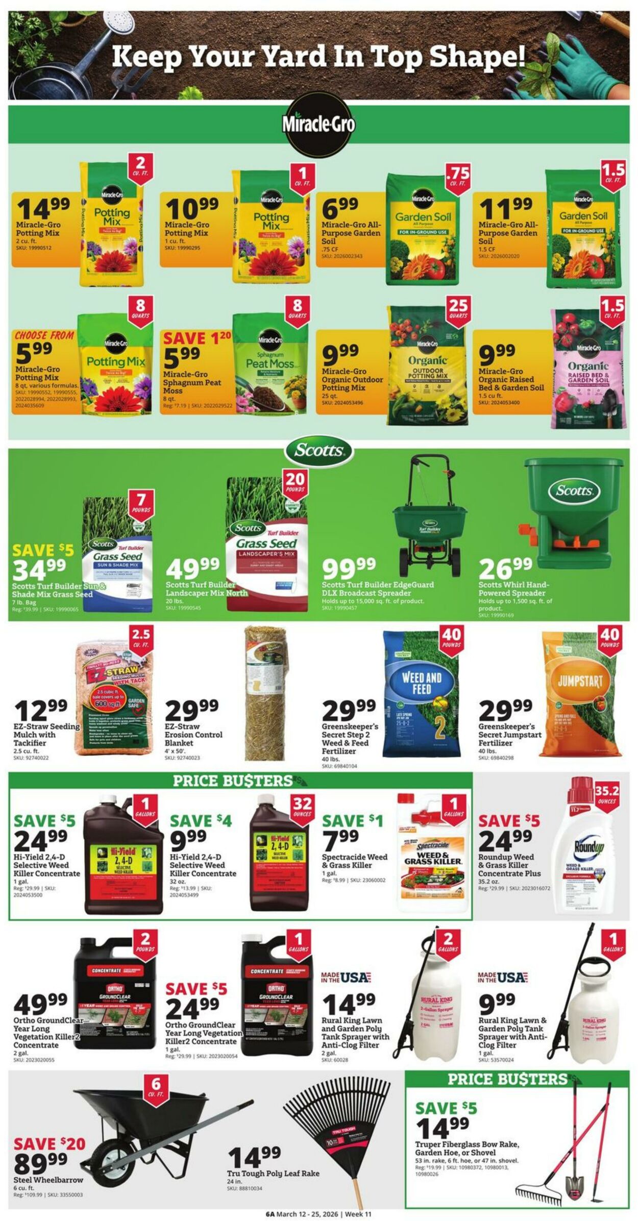 Weekly ad Rural King 03/12/2026 - 03/25/2026