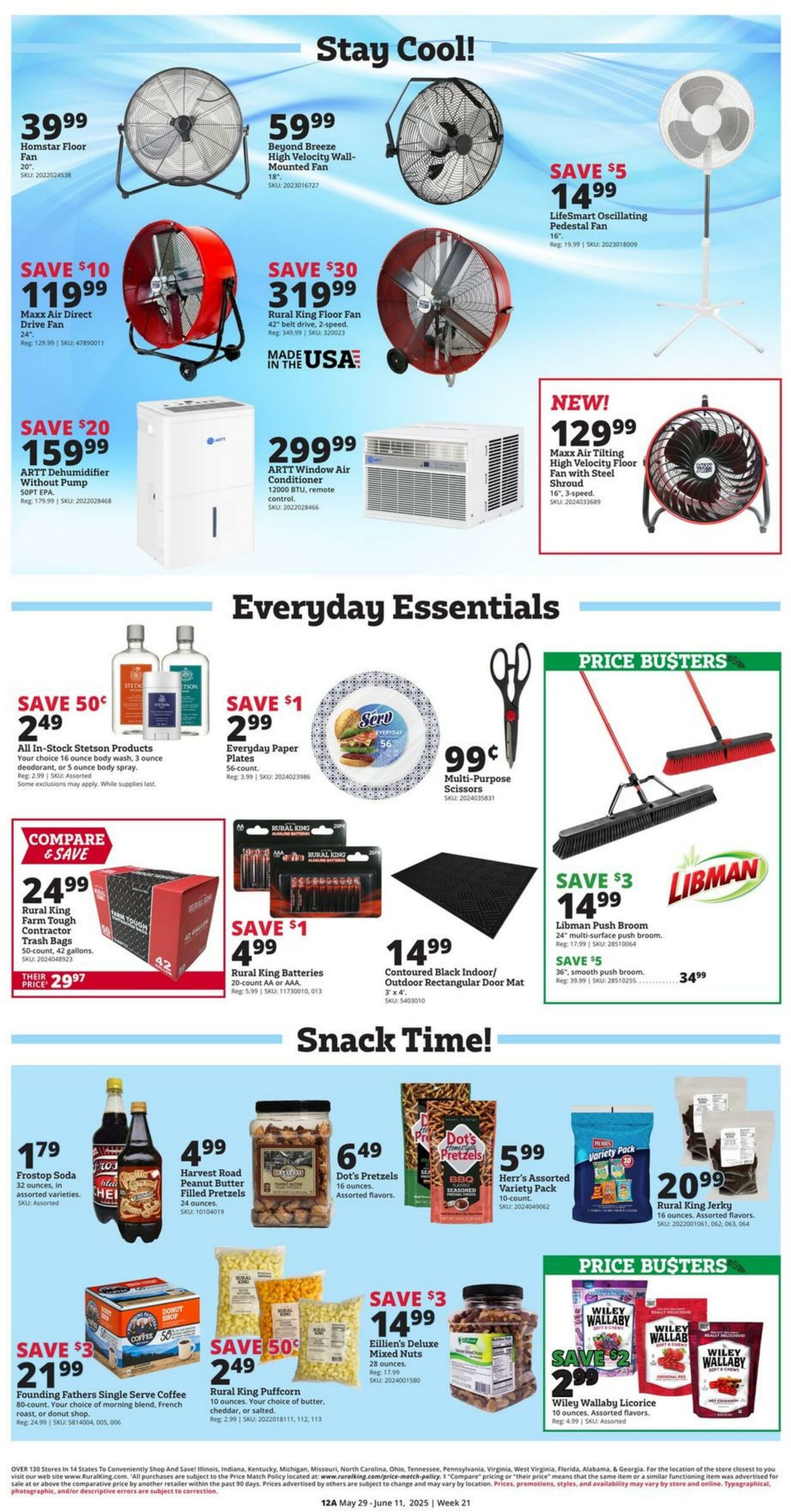 Weekly ad Rural King 05/29/2025 - 06/11/2025