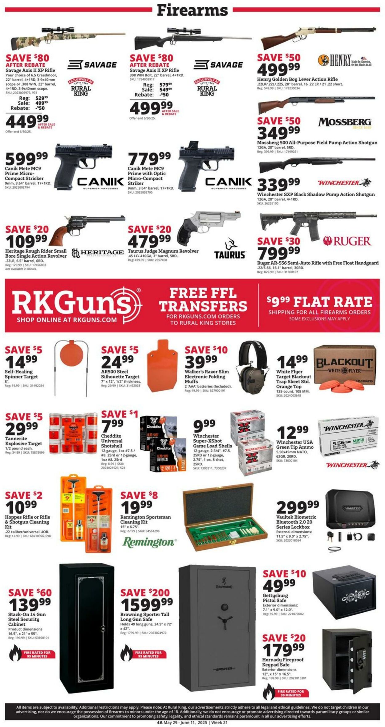 Weekly ad Rural King 05/29/2025 - 06/11/2025
