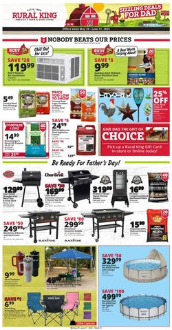 Weekly ad Rural King 05/29/2025 - 06/11/2025
