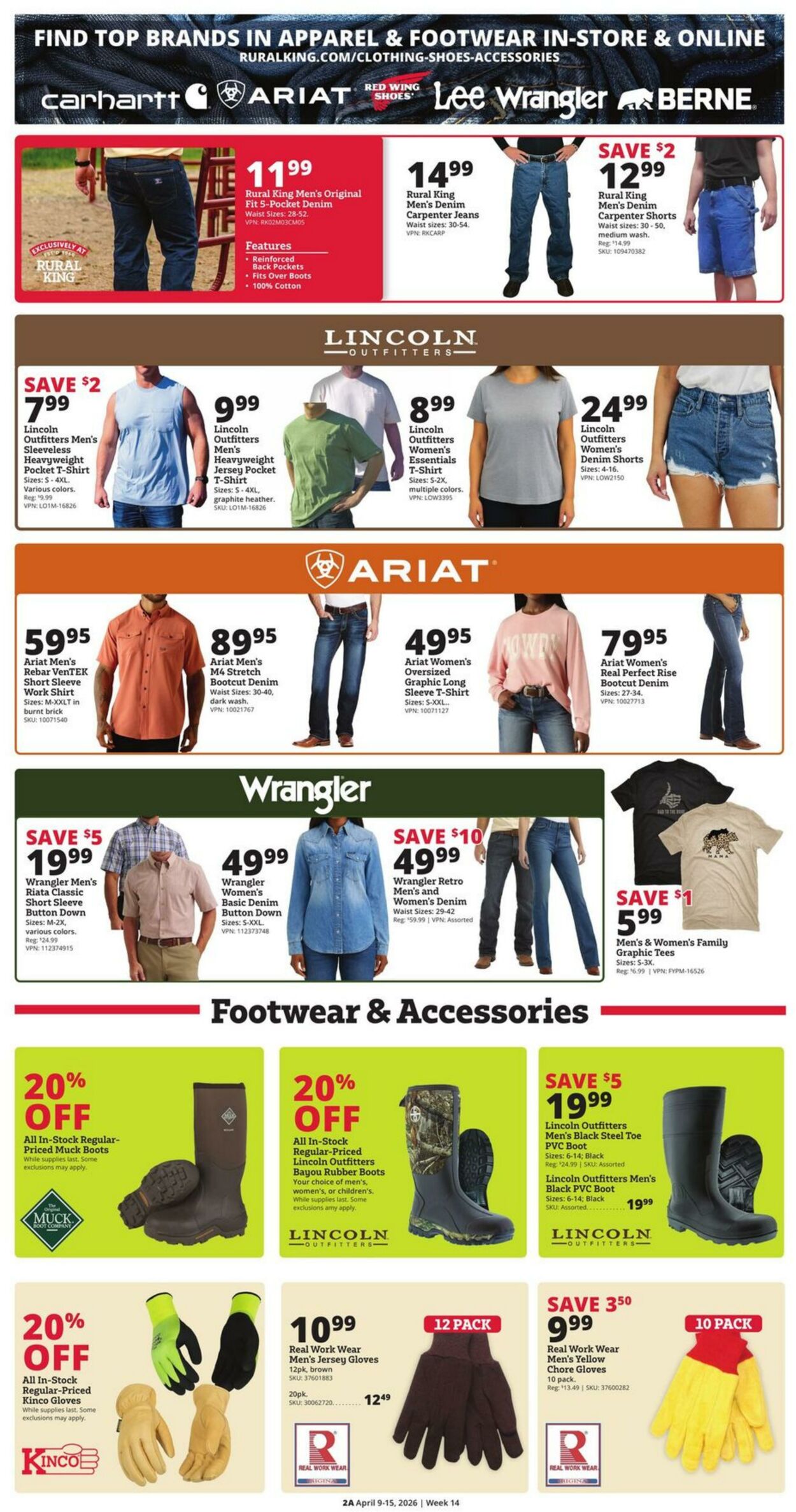 Weekly ad Rural King 04/09/2026 - 04/15/2026