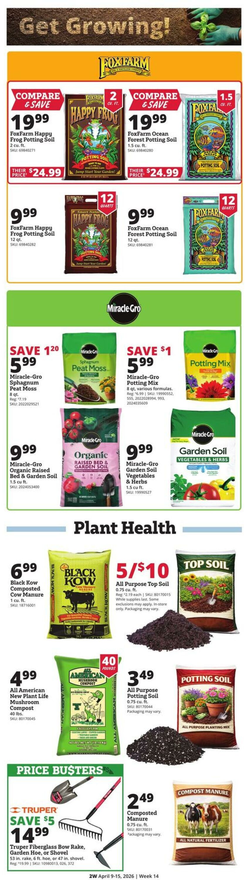 Weekly ad Rural King 04/09/2026 - 04/15/2026