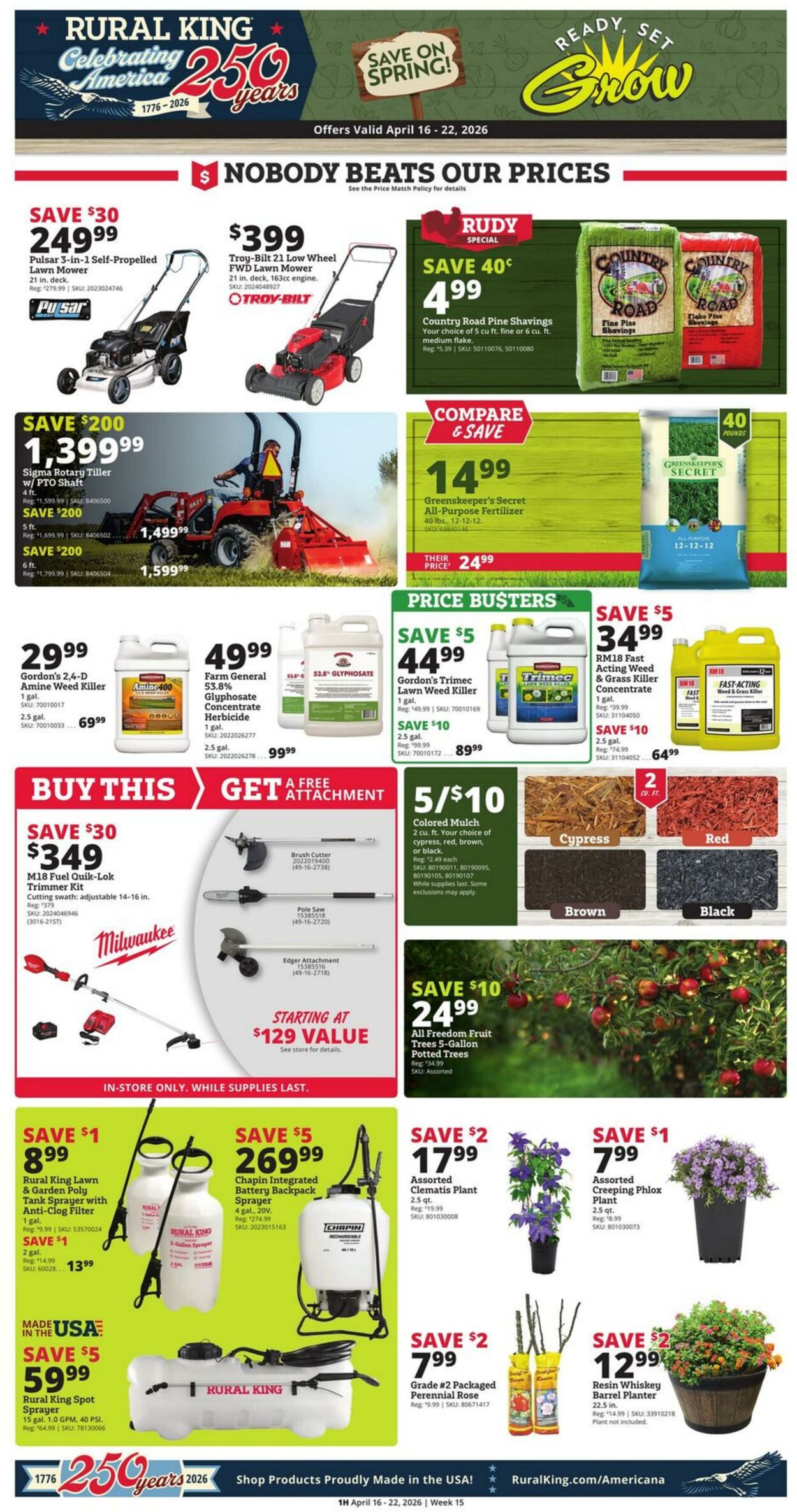 Weekly ad Rural King 04/16/2026 - 04/22/2026
