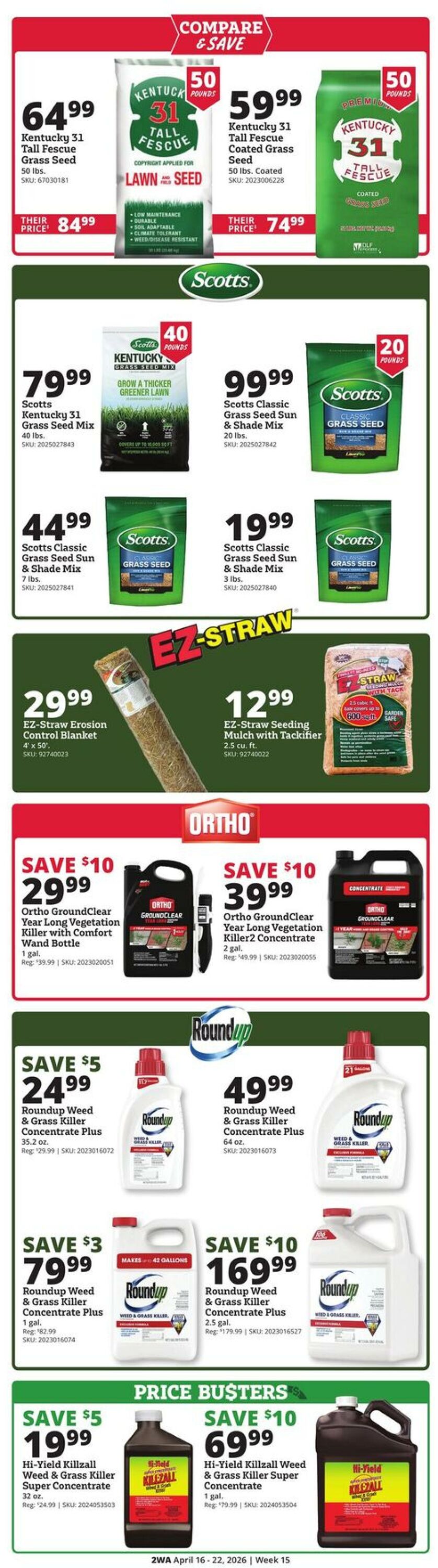 Weekly ad Rural King 04/16/2026 - 04/22/2026