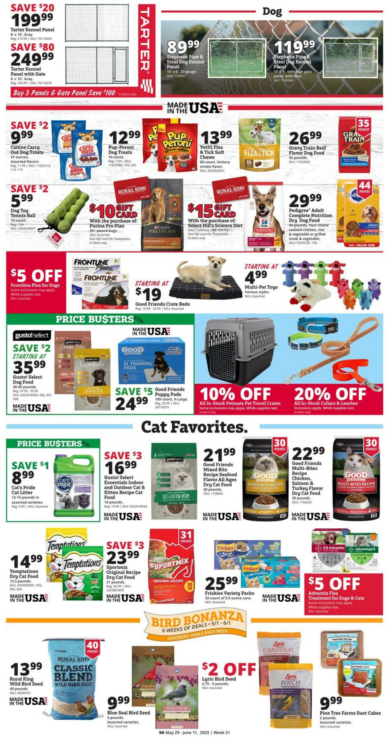 Weekly ad Rural King 05/29/2025 - 06/11/2025