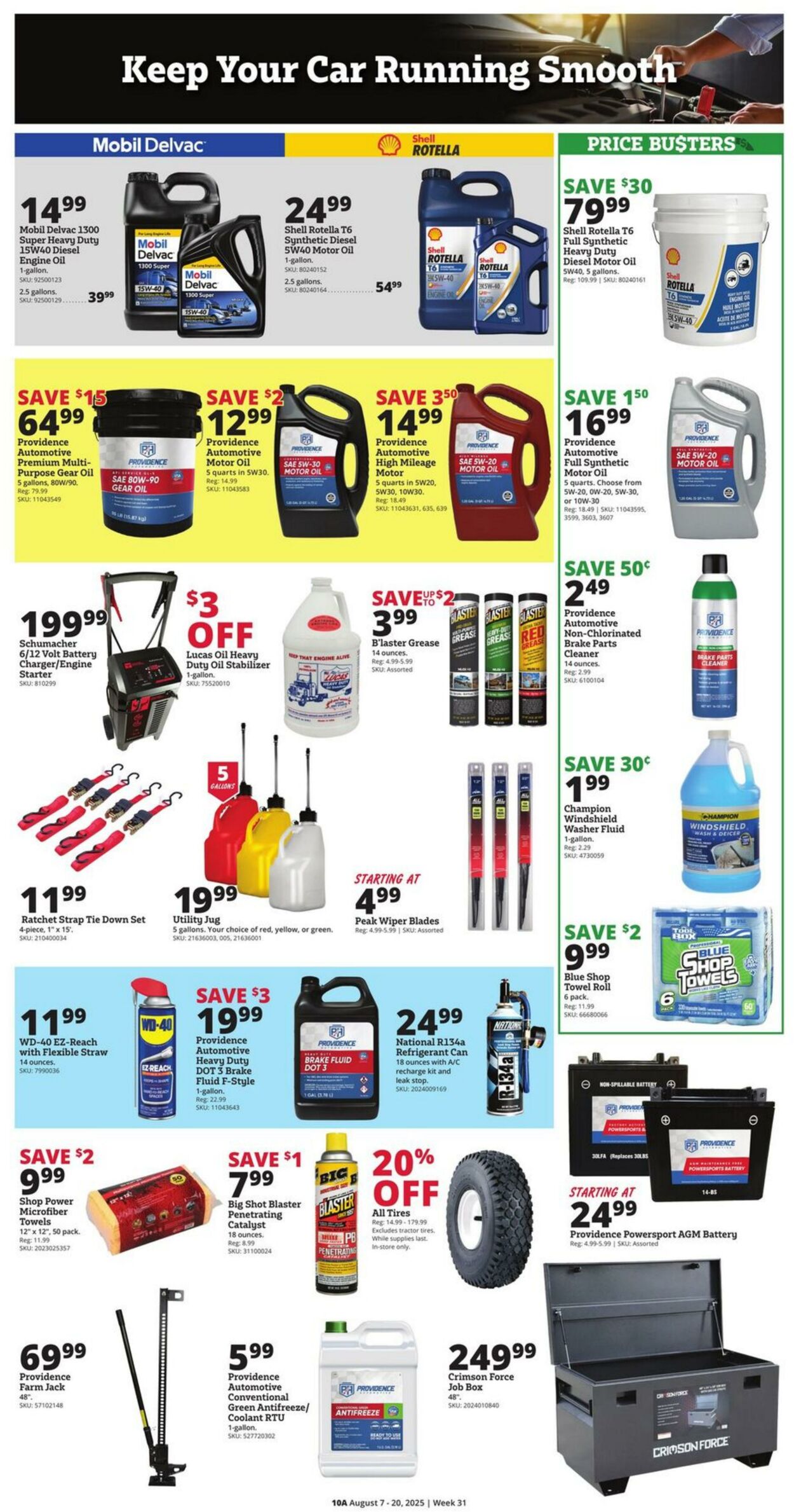 Weekly ad Rural King 08/07/2025 - 08/20/2025