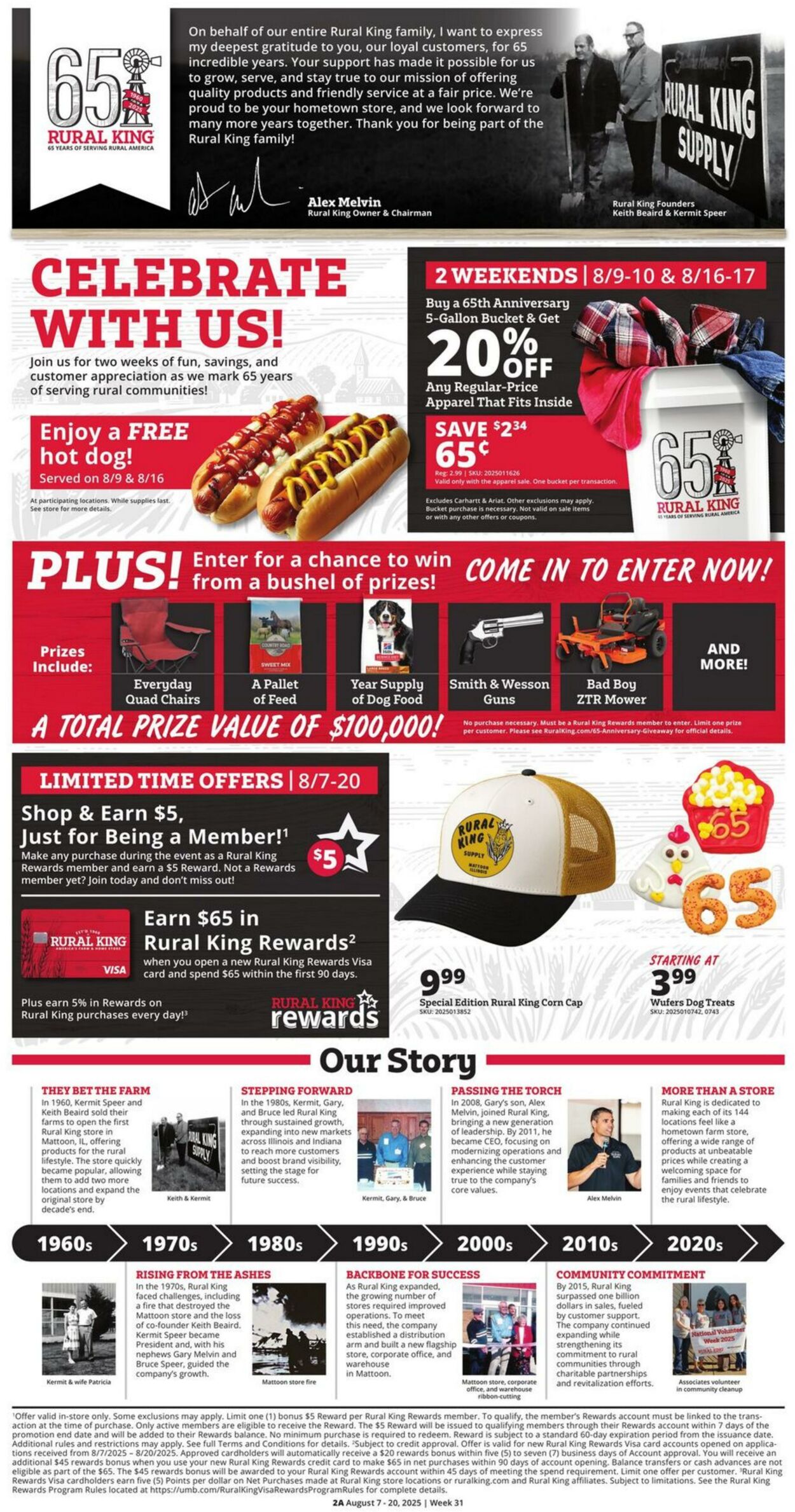 Weekly ad Rural King 08/07/2025 - 08/20/2025