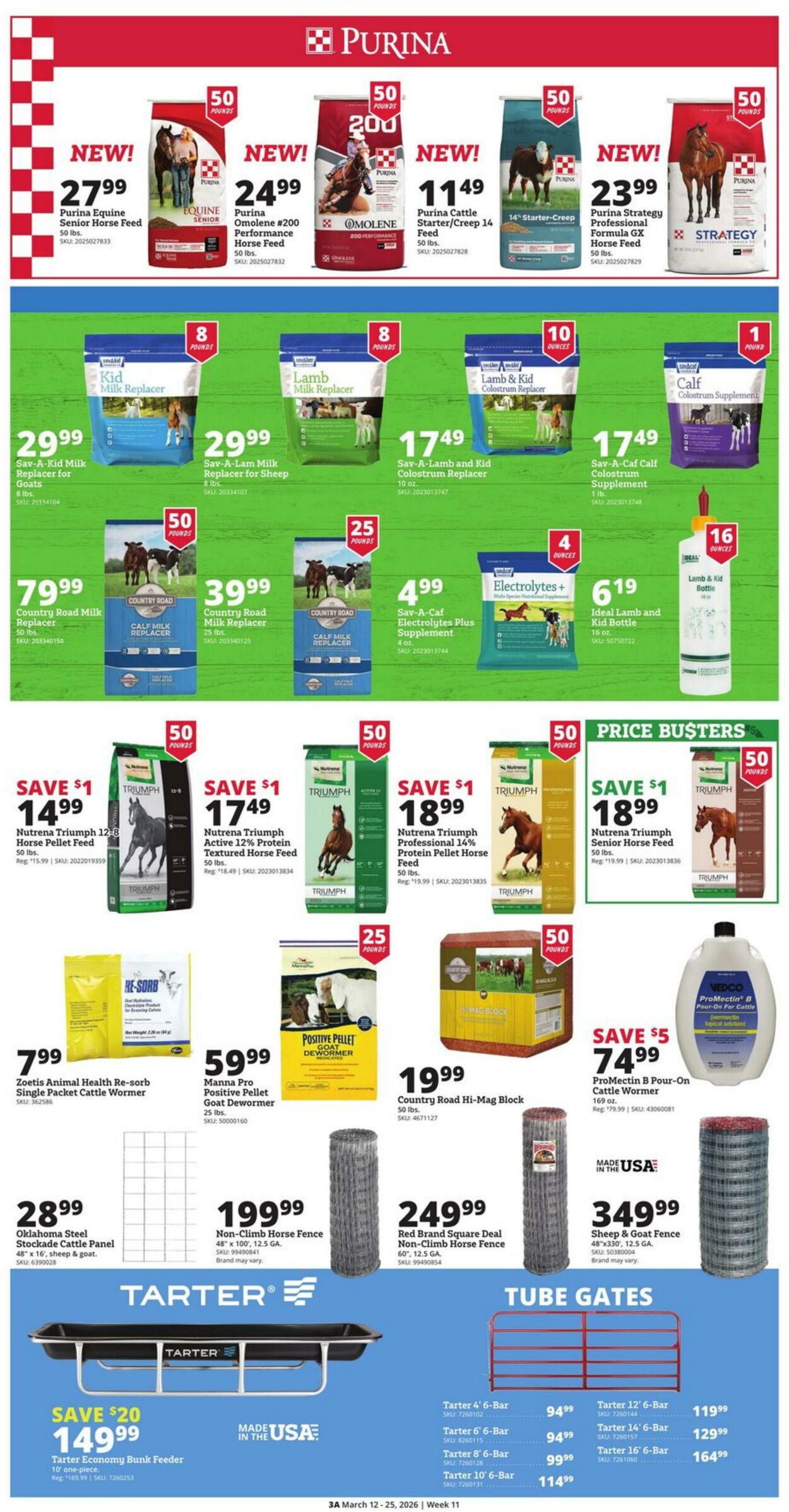 Weekly ad Rural King 03/12/2026 - 03/25/2026