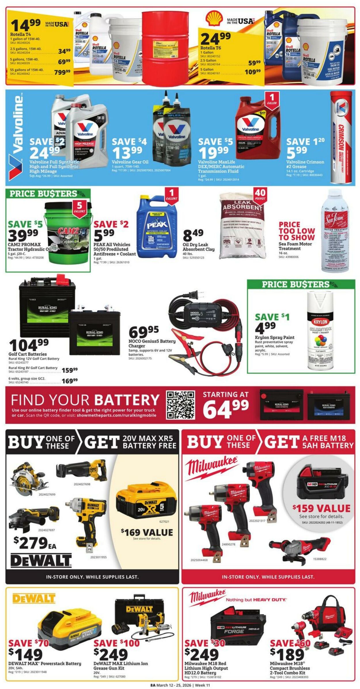 Weekly ad Rural King 03/12/2026 - 03/25/2026