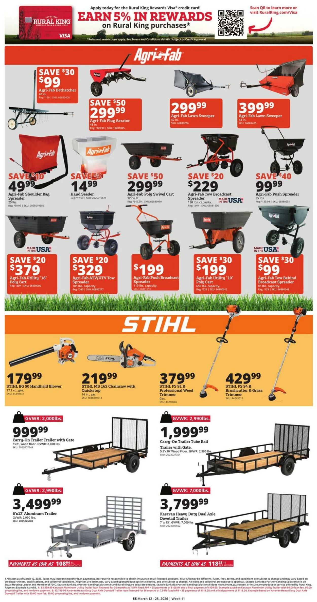Weekly ad Rural King 03/12/2026 - 03/25/2026
