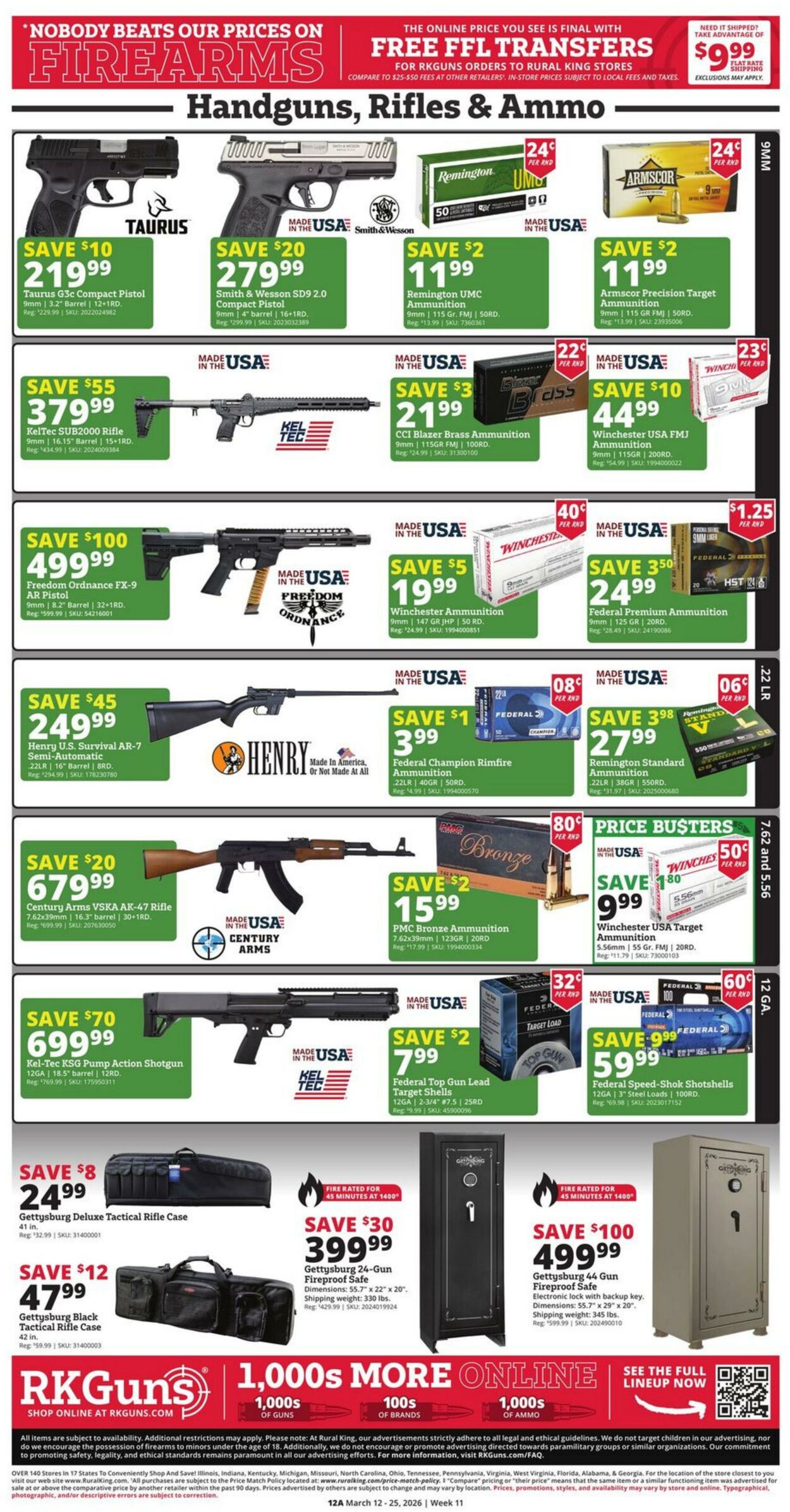 Weekly ad Rural King 03/12/2026 - 03/25/2026