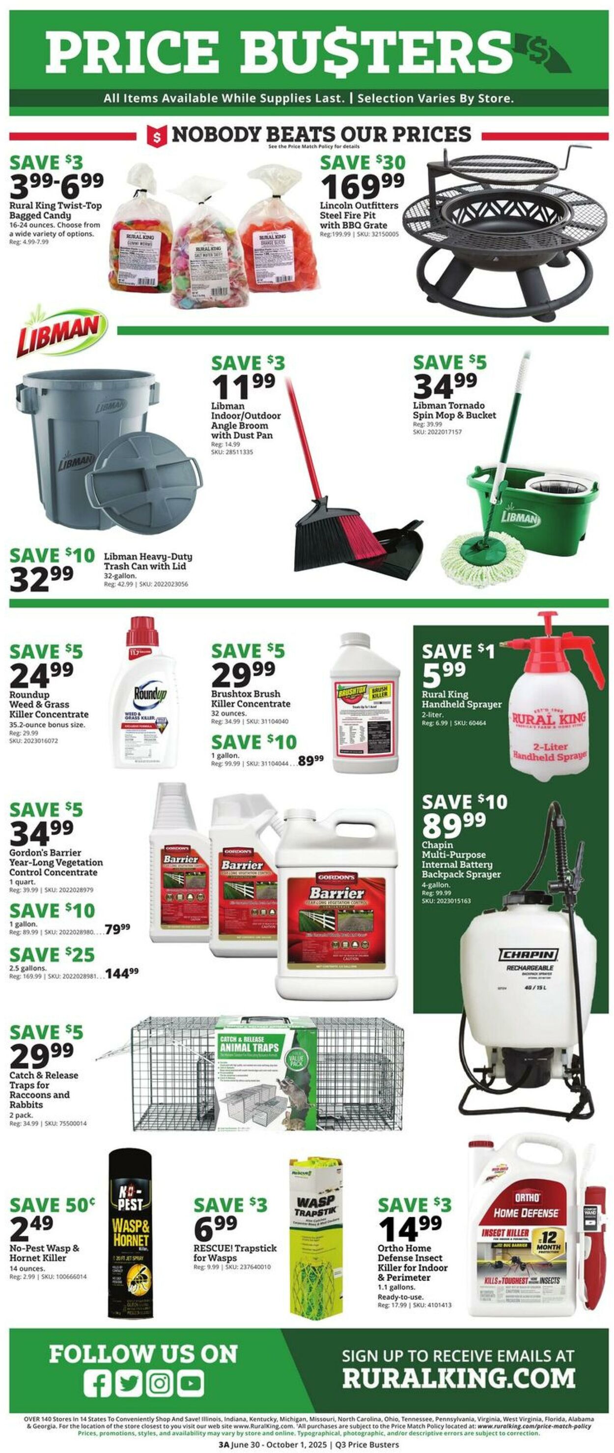 Weekly ad Rural King 06/30/2025 - 10/01/2025