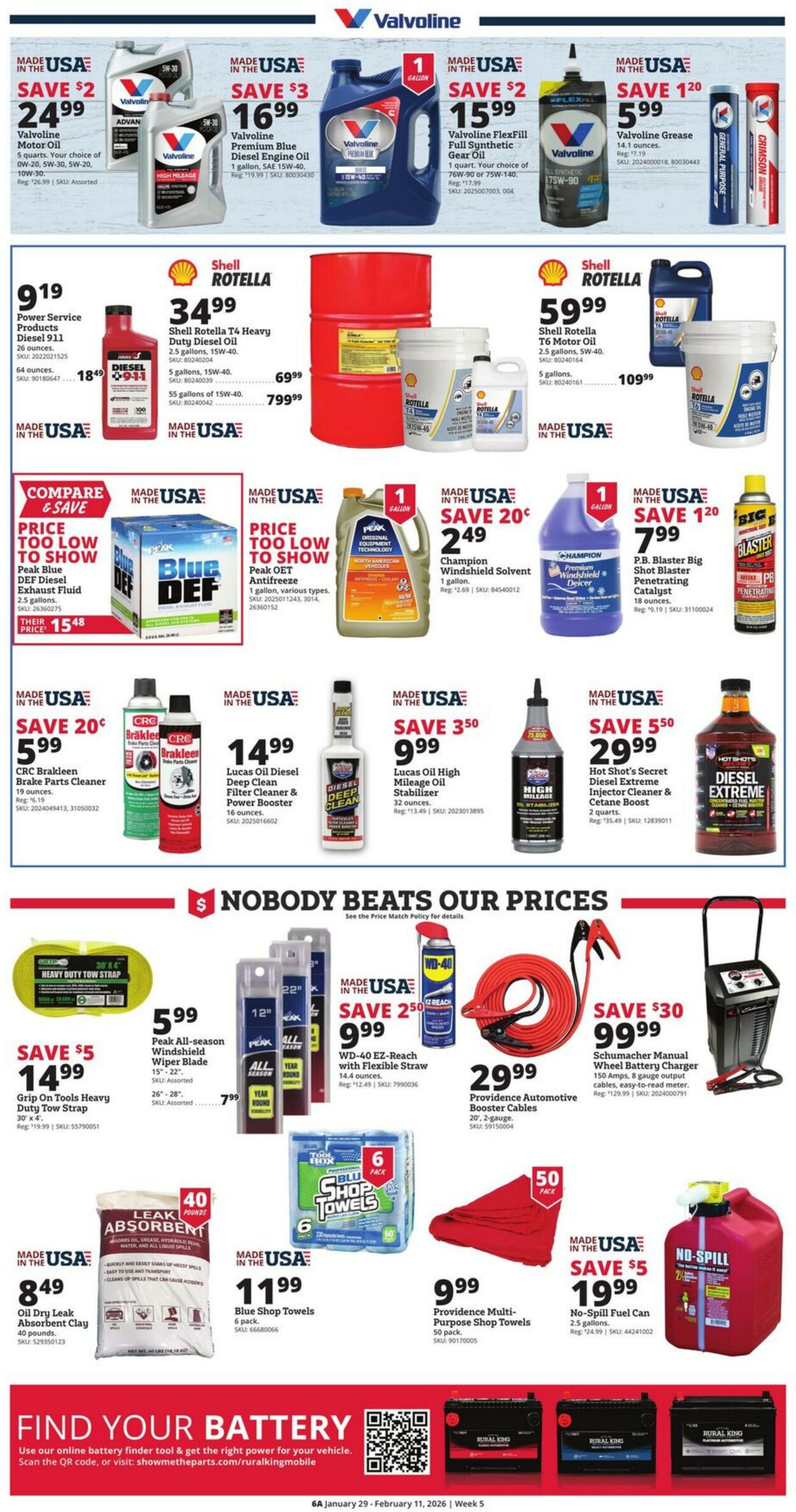 Weekly ad Rural King 01/29/2026 - 02/11/2026
