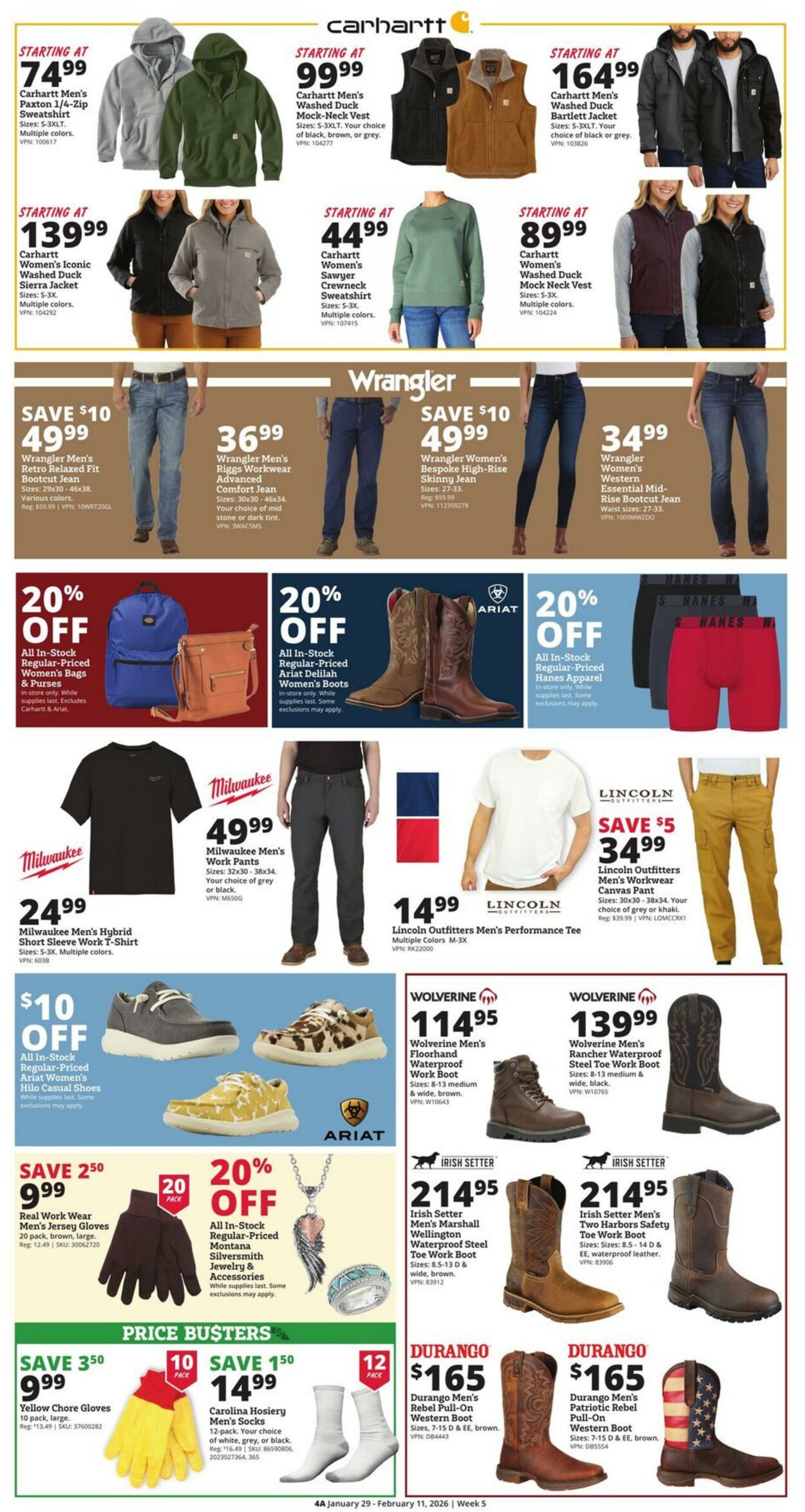 Weekly ad Rural King 01/29/2026 - 02/11/2026