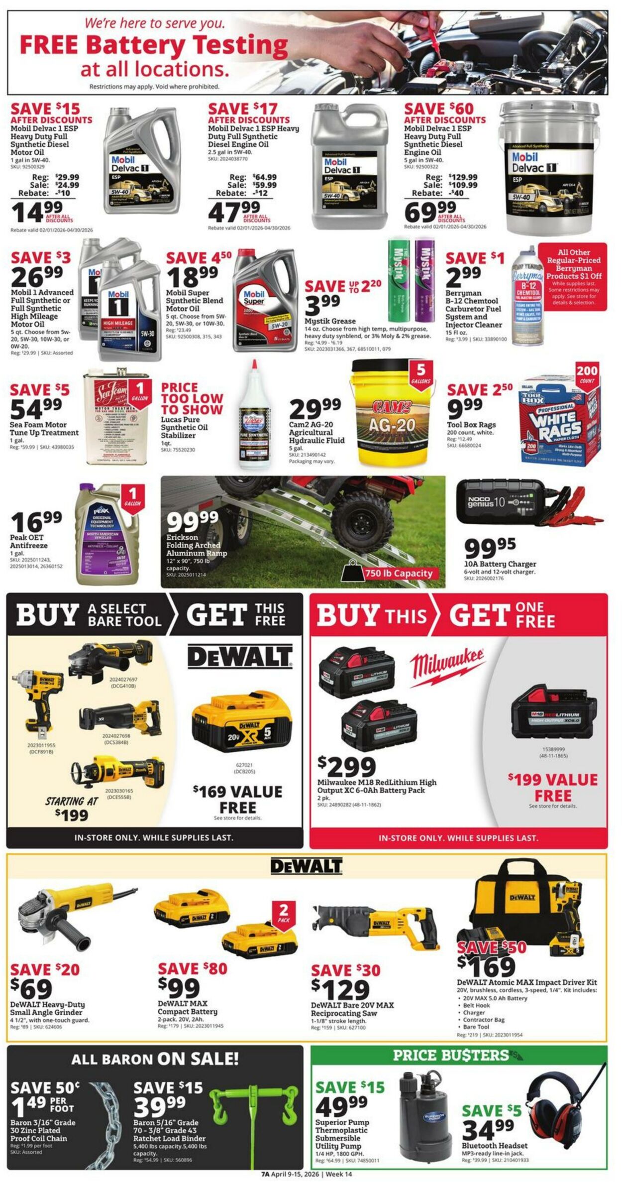 Weekly ad Rural King 04/09/2026 - 04/15/2026
