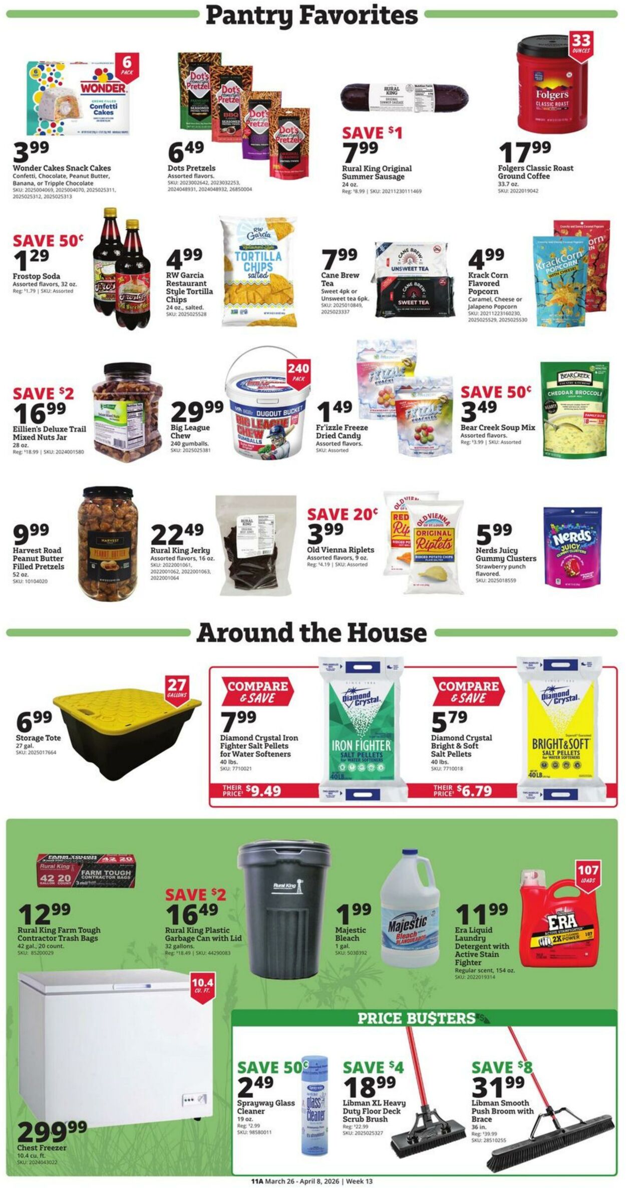 Weekly ad Rural King 03/26/2026 - 04/08/2026