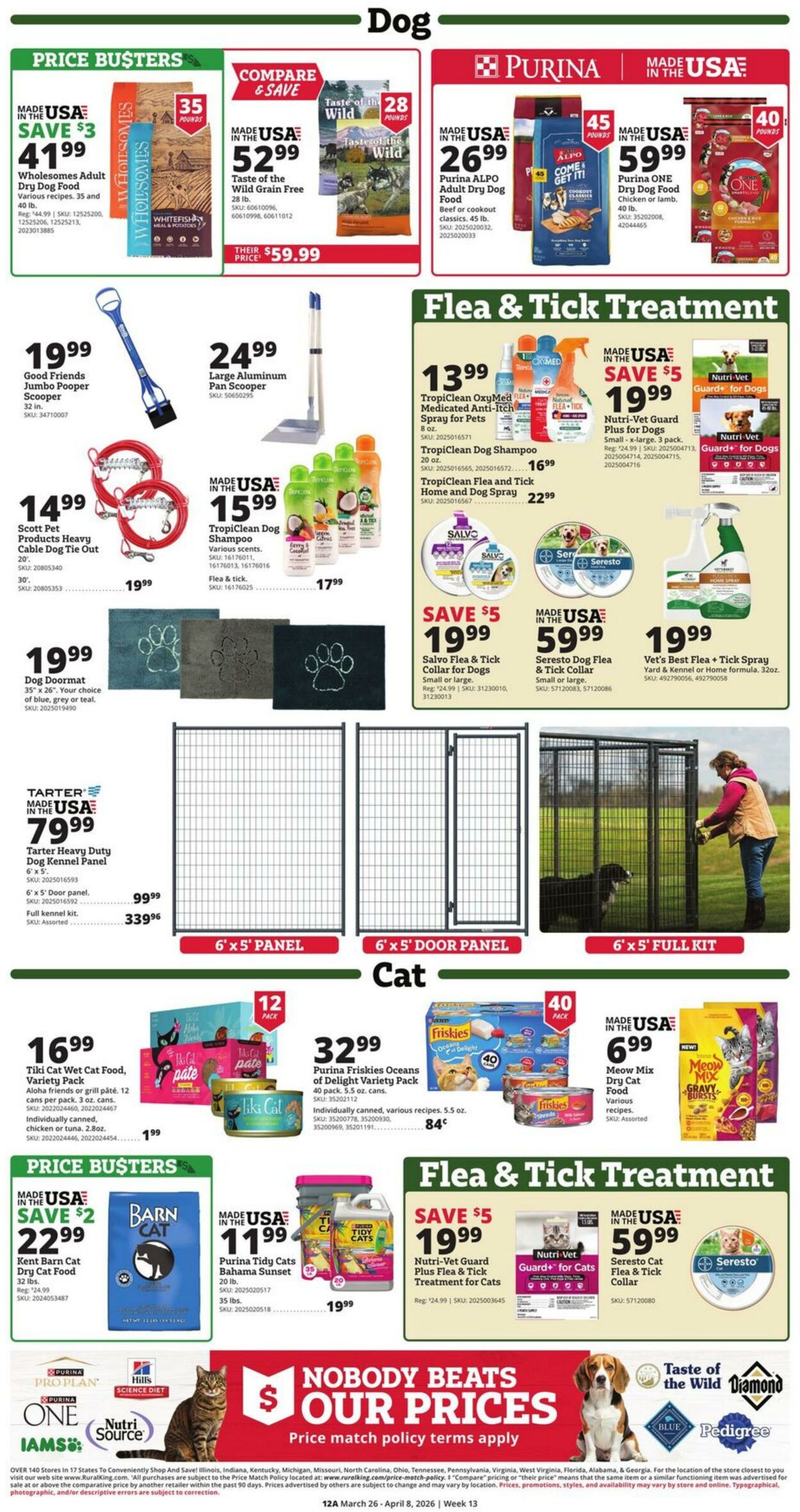 Weekly ad Rural King 03/26/2026 - 04/08/2026