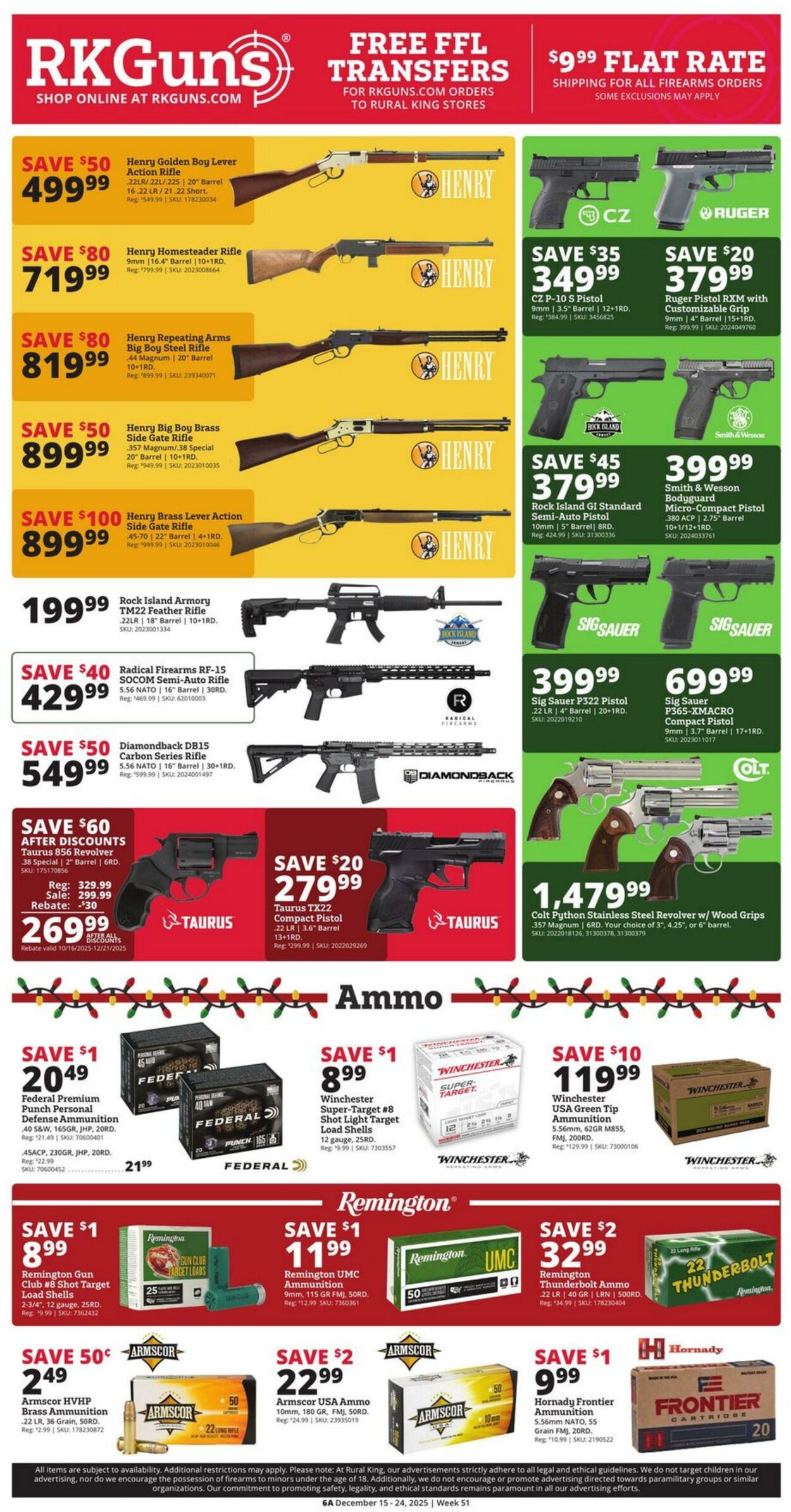 Weekly ad Rural King 12/15/2025 - 12/24/2025