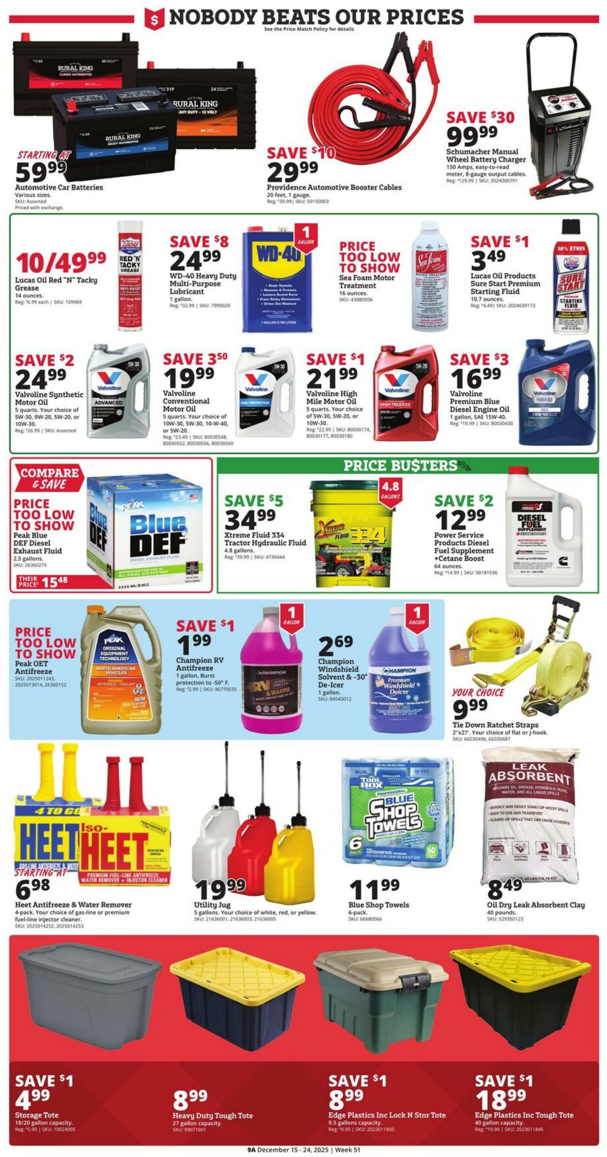 Weekly ad Rural King 12/15/2025 - 12/24/2025
