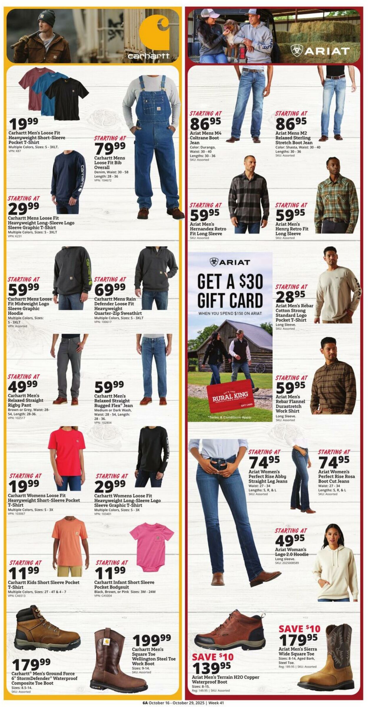 Weekly ad Rural King 10/16/2025 - 10/29/2025