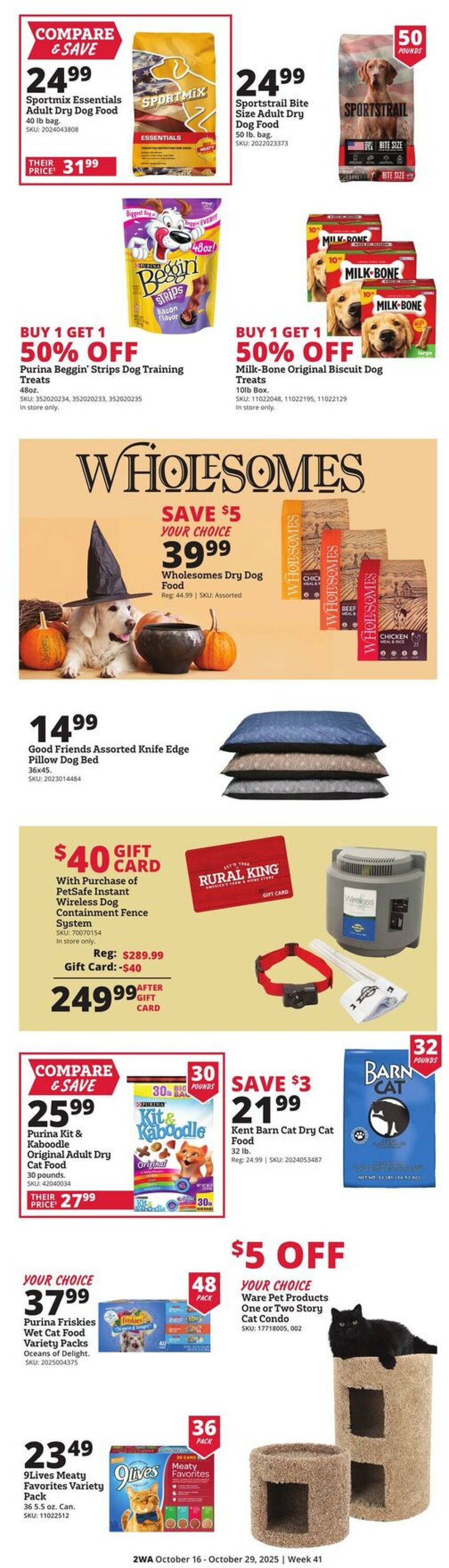 Weekly ad Rural King 10/16/2025 - 10/29/2025