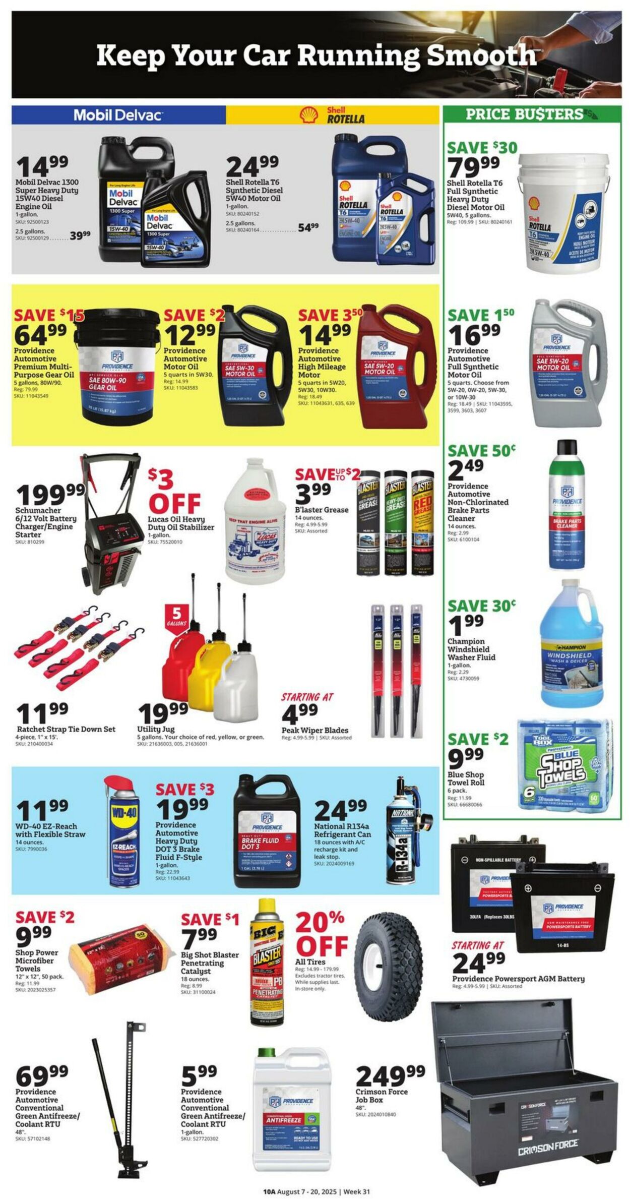 Weekly ad Rural King 08/07/2025 - 08/20/2025