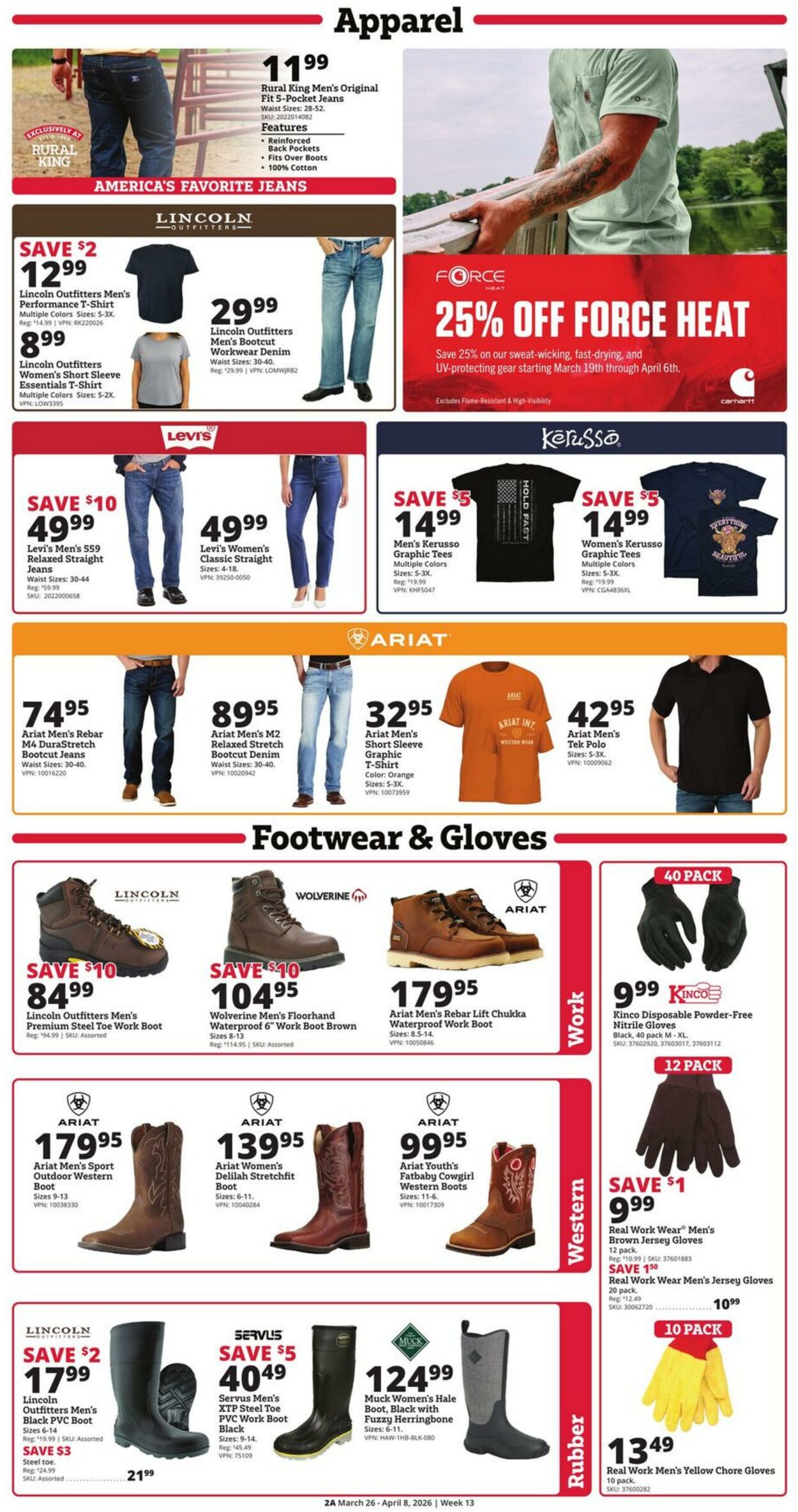 Weekly ad Rural King 03/26/2026 - 04/08/2026