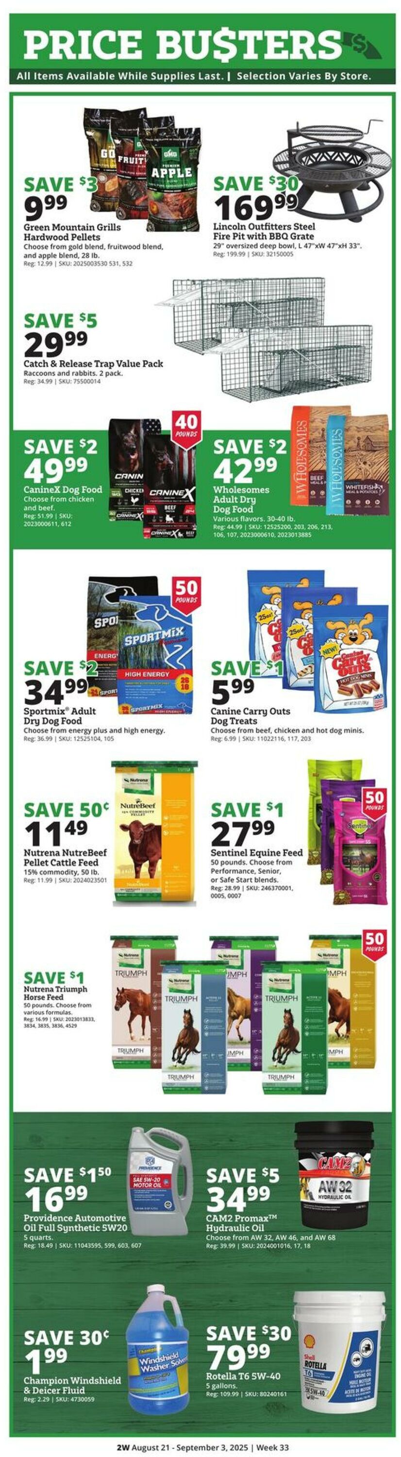 Weekly ad Rural King 08/21/2025 - 09/03/2025