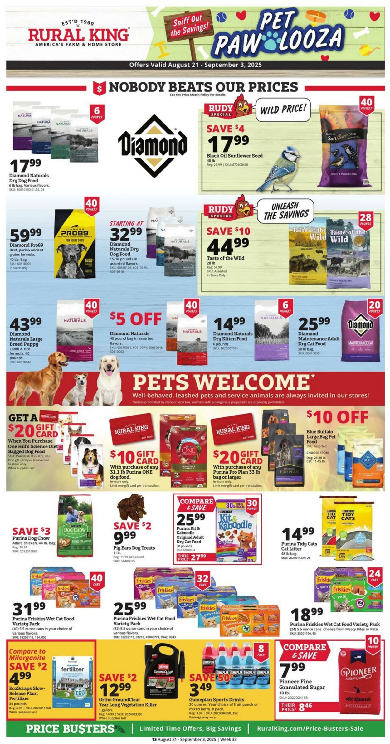 Weekly ad Rural King 08/21/2025 - 09/03/2025