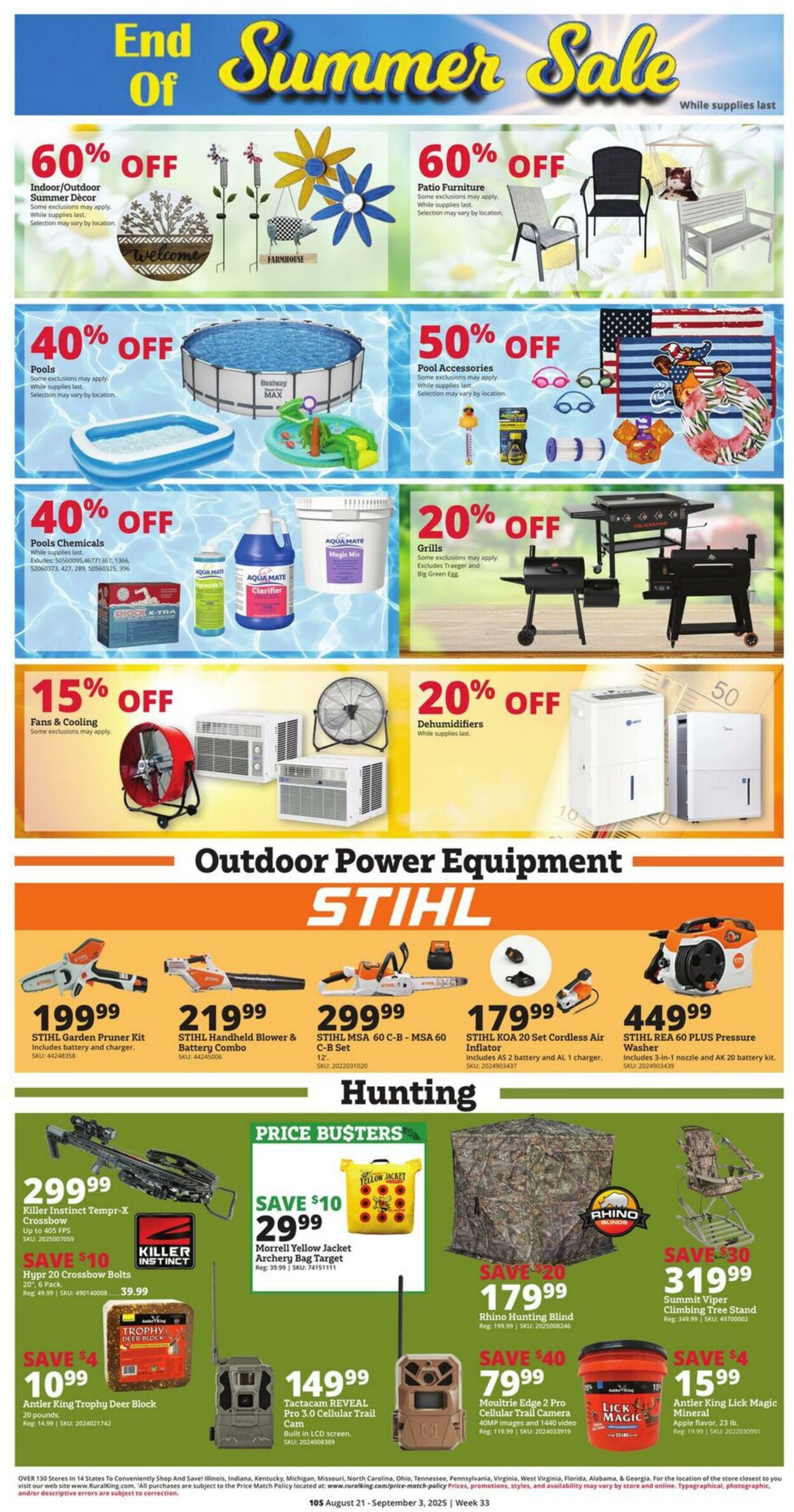 Weekly ad Rural King 08/21/2025 - 09/03/2025