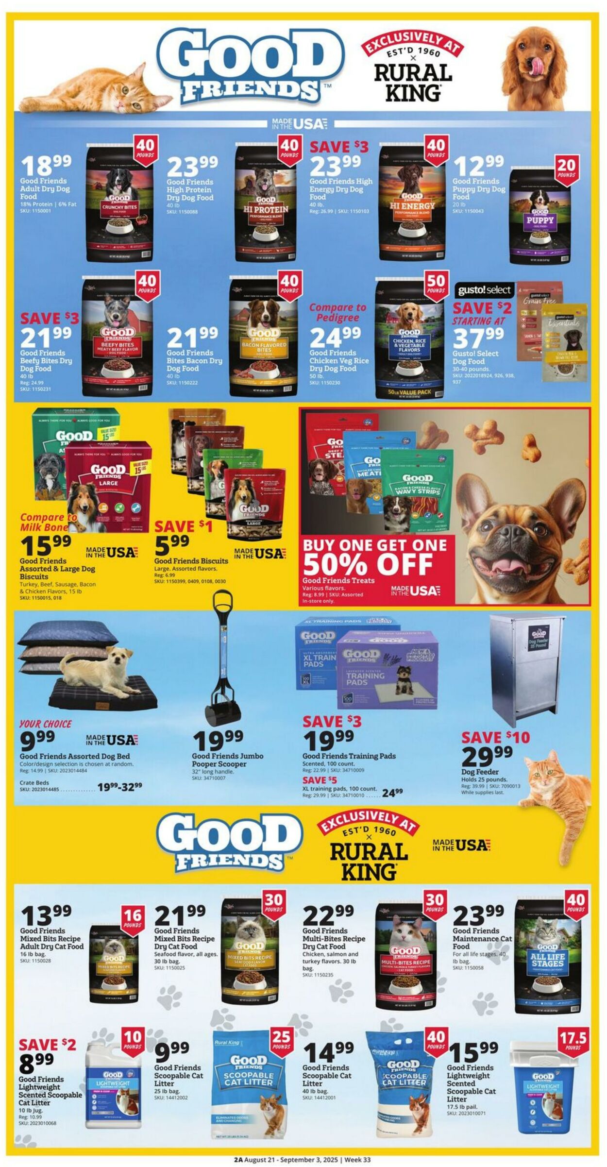 Weekly ad Rural King 08/21/2025 - 09/03/2025