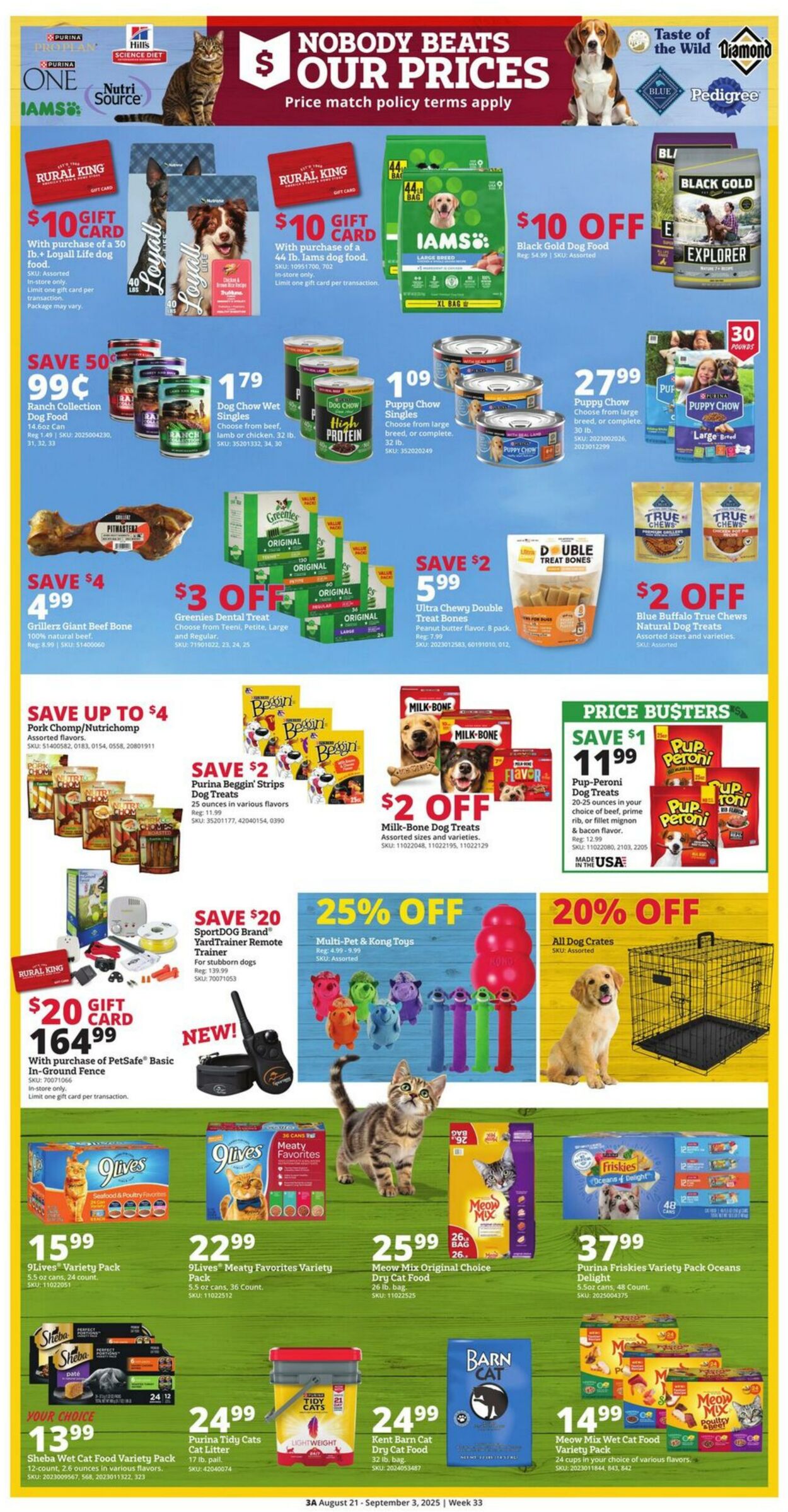 Weekly ad Rural King 08/21/2025 - 09/03/2025