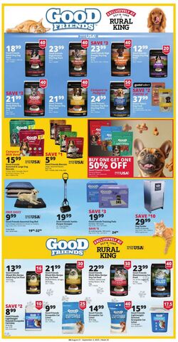 Weekly ad Rural King 08/21/2025 - 09/03/2025