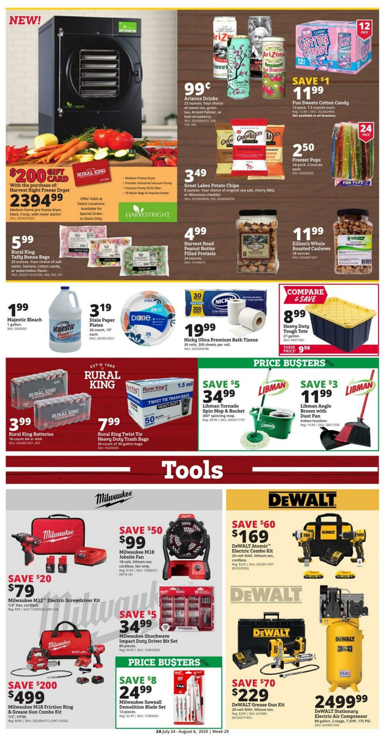Weekly ad Rural King 07/24/2025 - 08/06/2025
