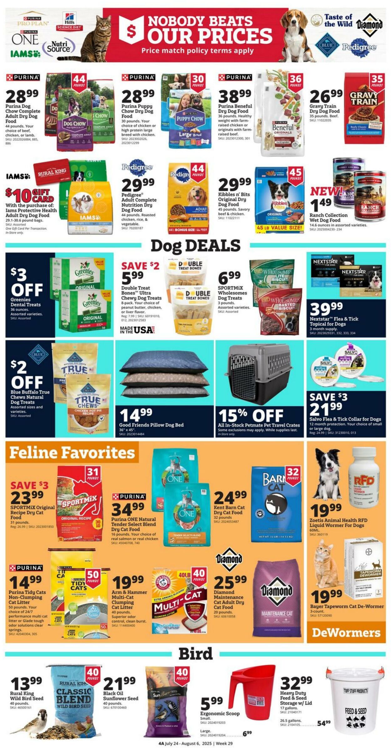 Weekly ad Rural King 07/24/2025 - 08/06/2025