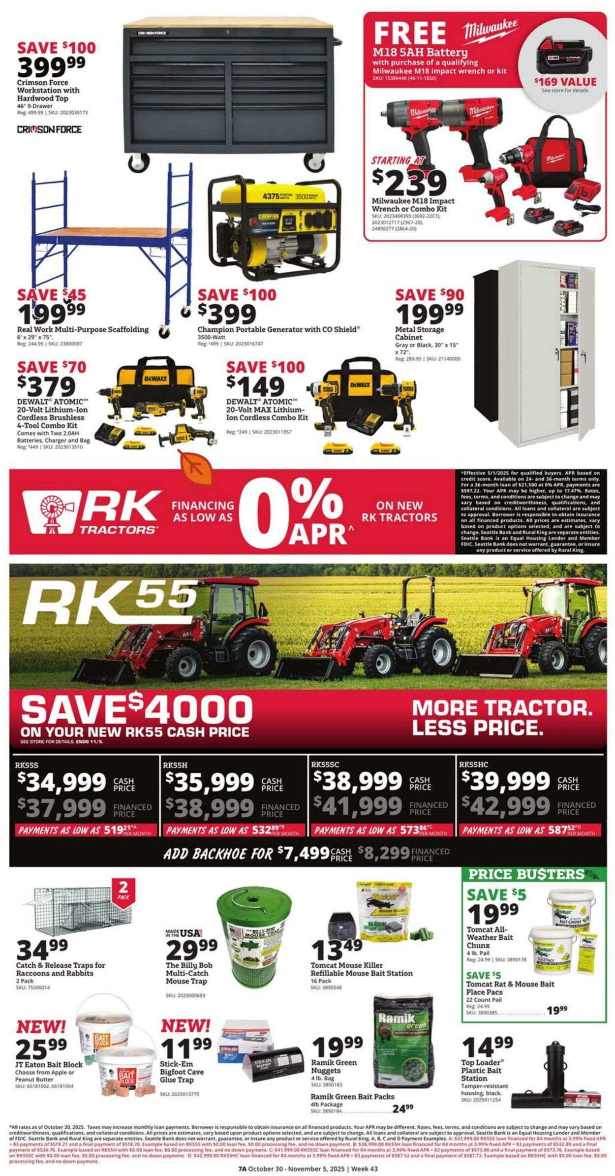 Weekly ad Rural King 10/30/2025 - 11/05/2025