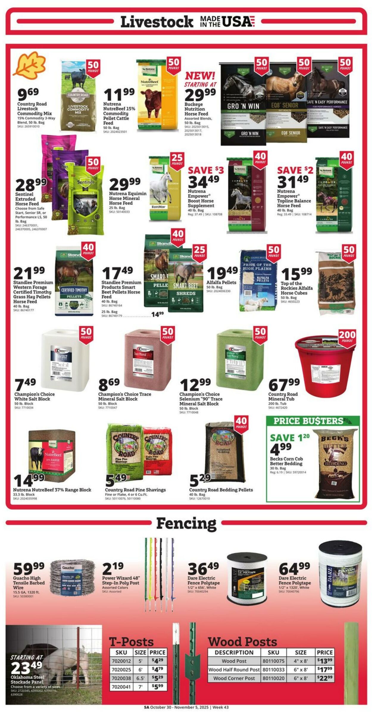 Weekly ad Rural King 10/30/2025 - 11/05/2025