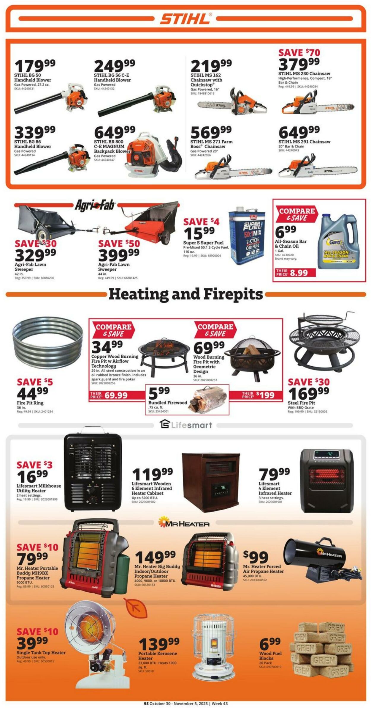 Weekly ad Rural King 10/30/2025 - 11/05/2025