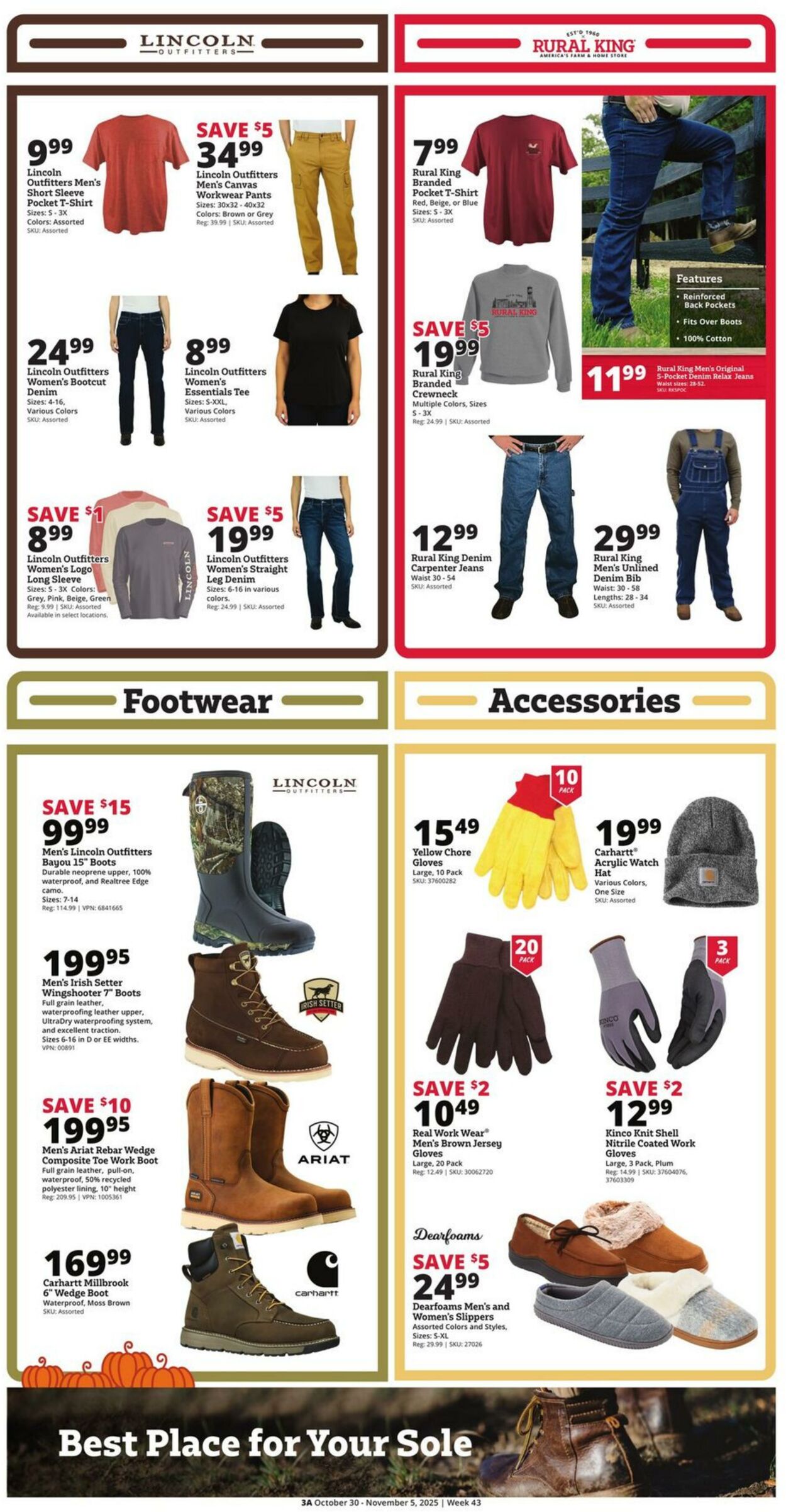 Weekly ad Rural King 10/30/2025 - 11/05/2025