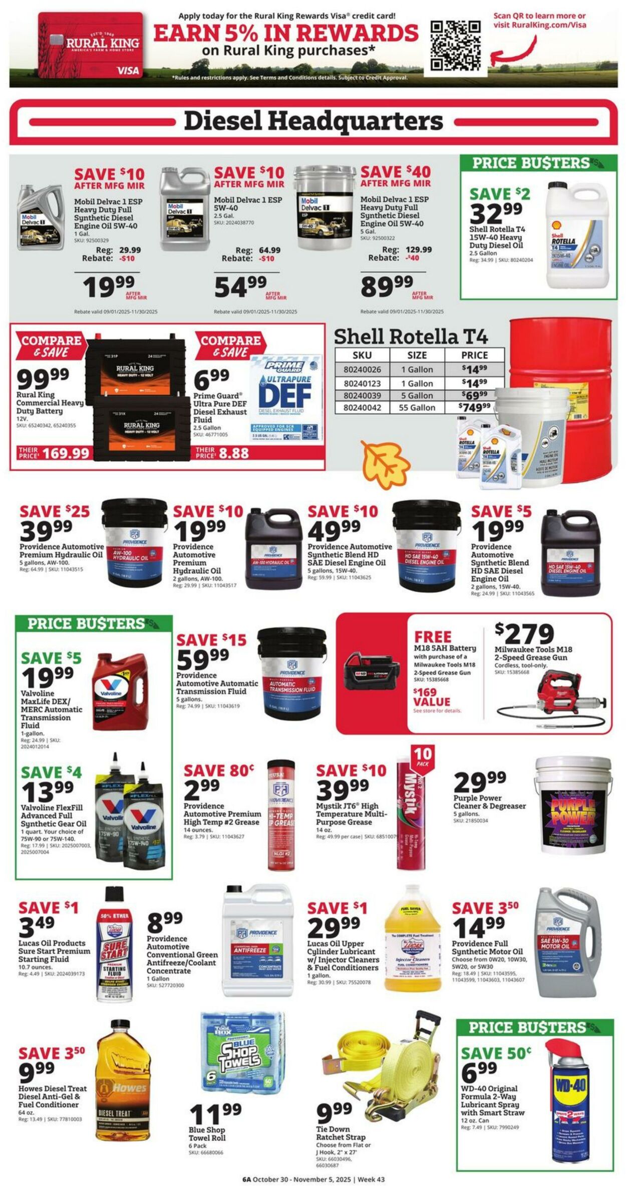 Weekly ad Rural King 10/30/2025 - 11/05/2025