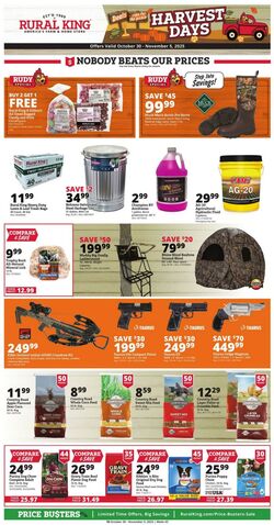 Weekly ad Rural King 10/30/2025 - 11/05/2025
