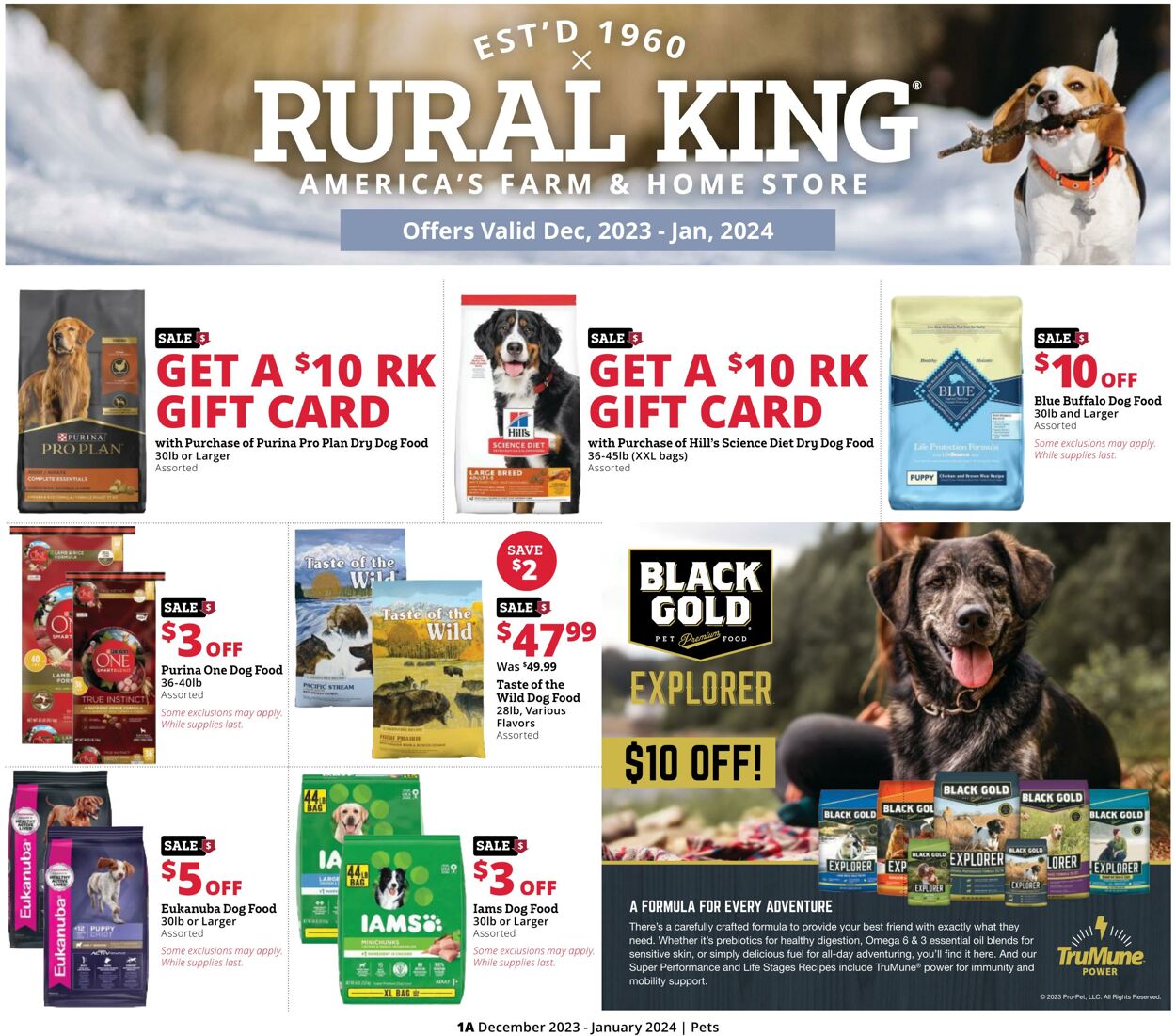 Weekly ad Rural King 12/20/2023 - 01/31/2024