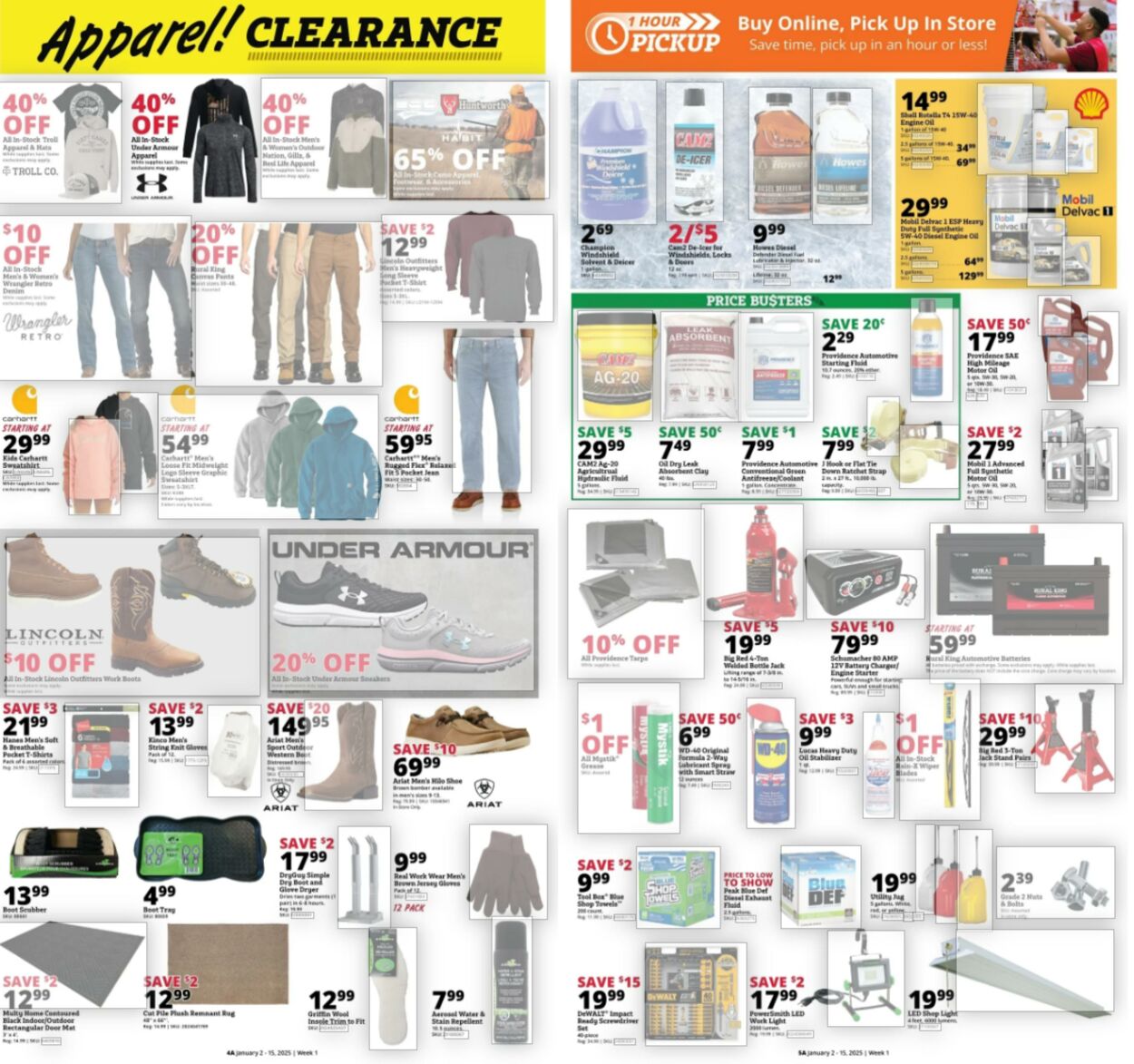 Weekly ad Rural King 01/02/2025 - 01/16/2025