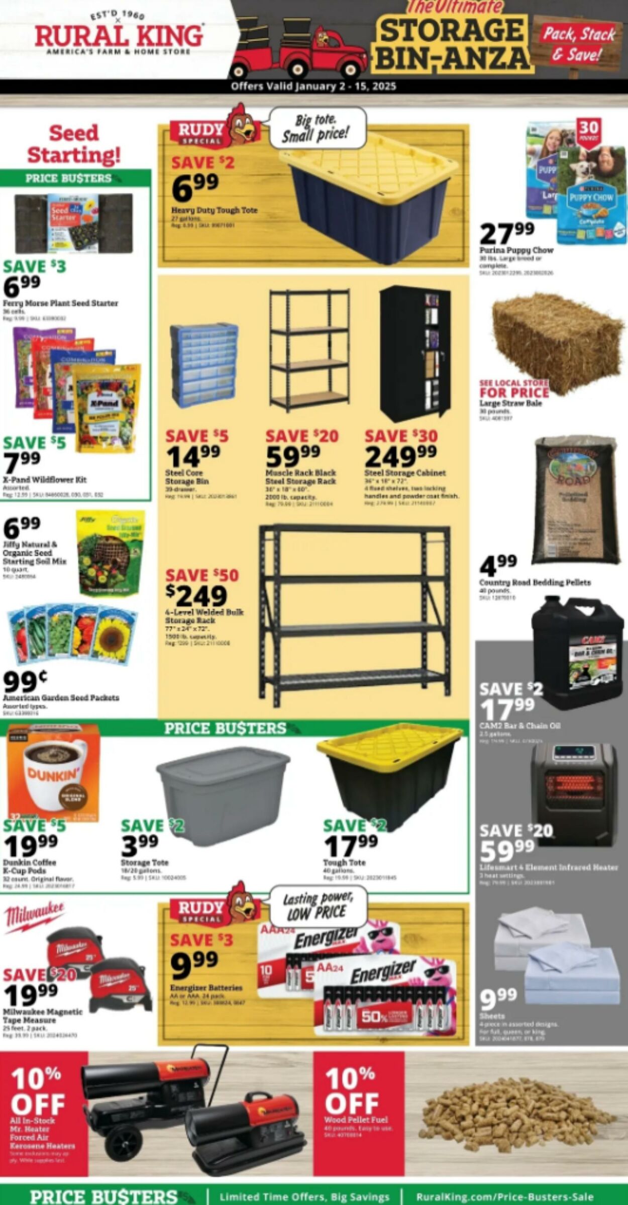 Weekly ad Rural King - Rural King Jan 2, 2025 - Jan 16, 2025